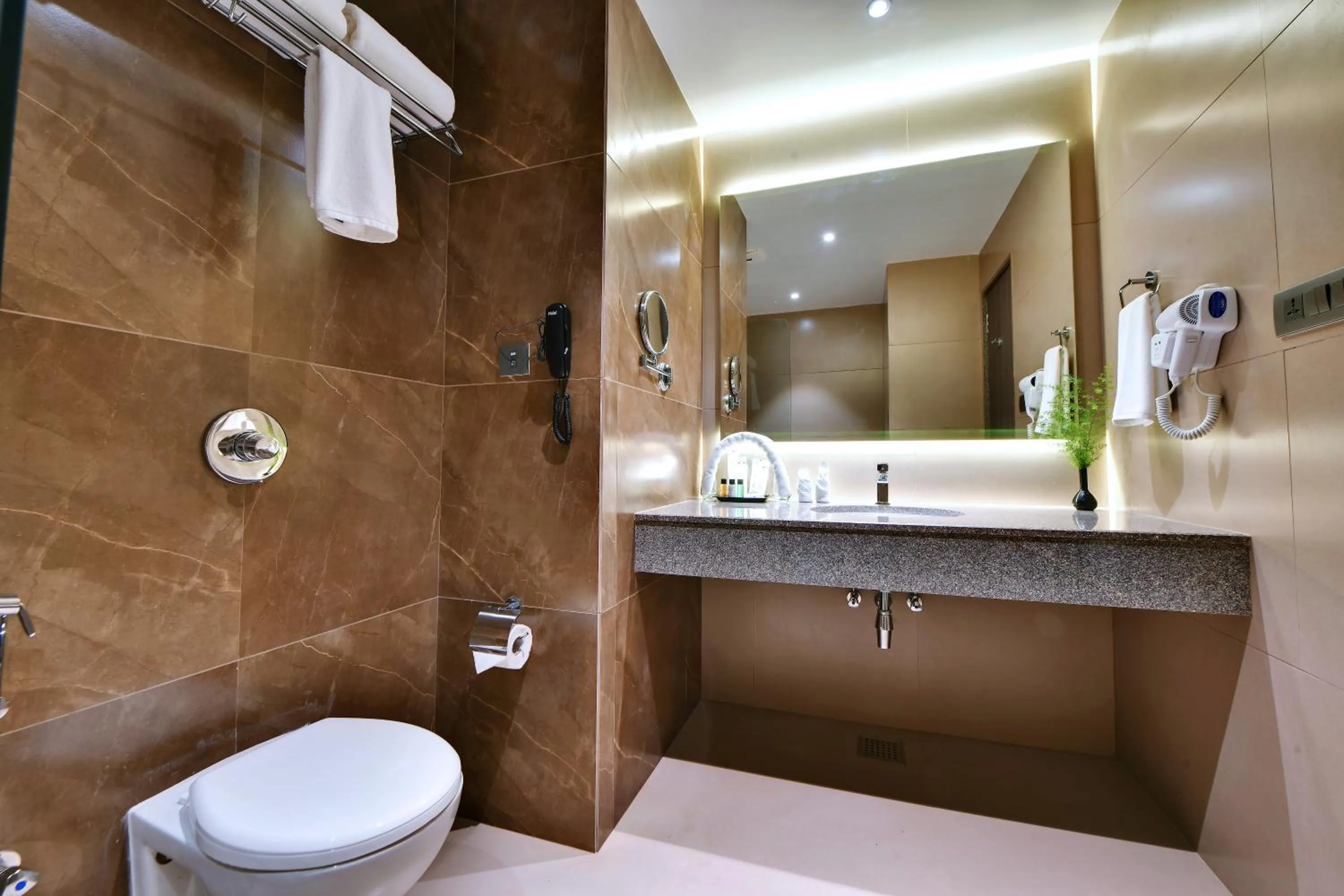 Bathroom in Click Hotel Bangalore - International Airport