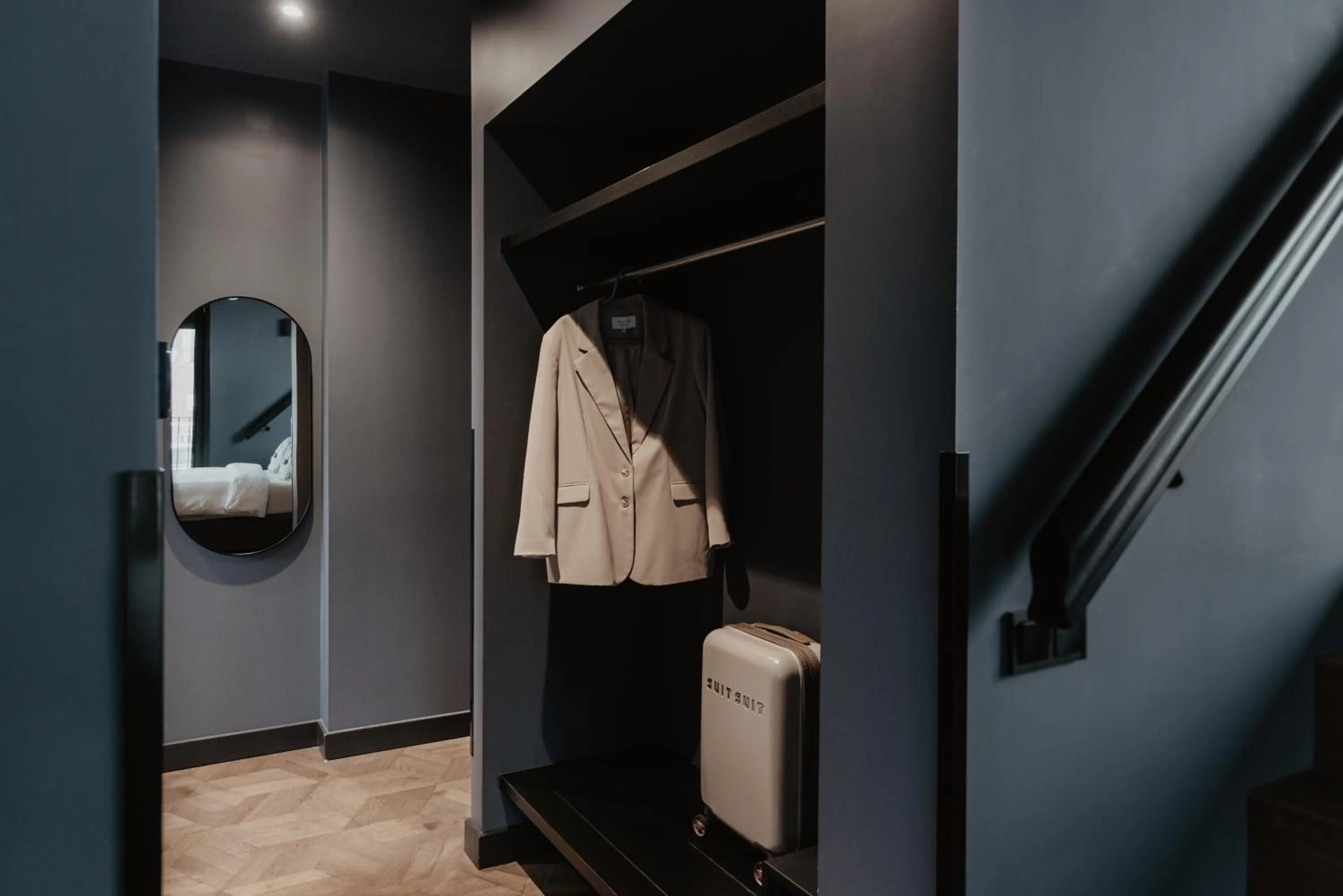 wardrobe in The Nox Hotel