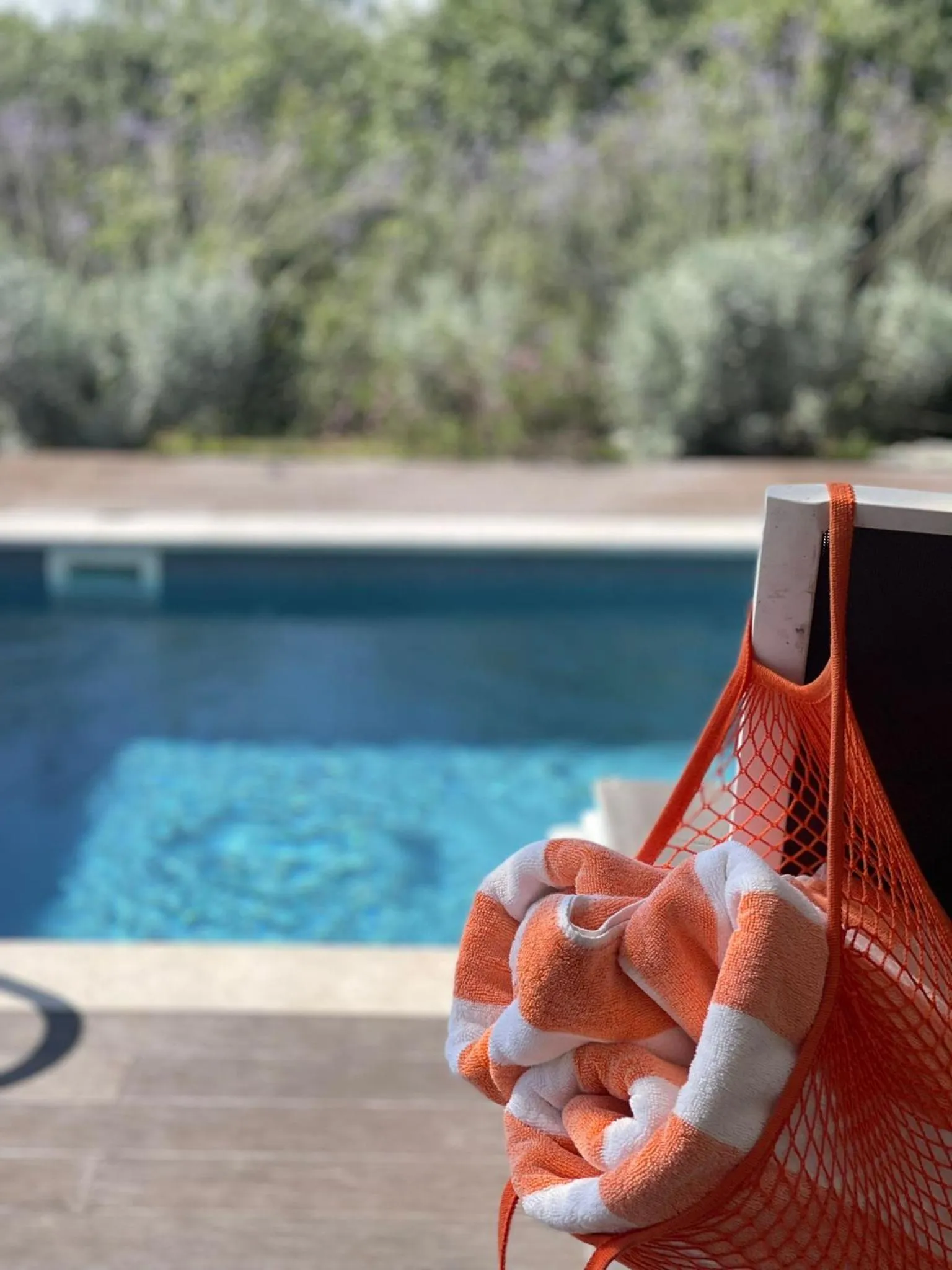 Pool view in Alonella