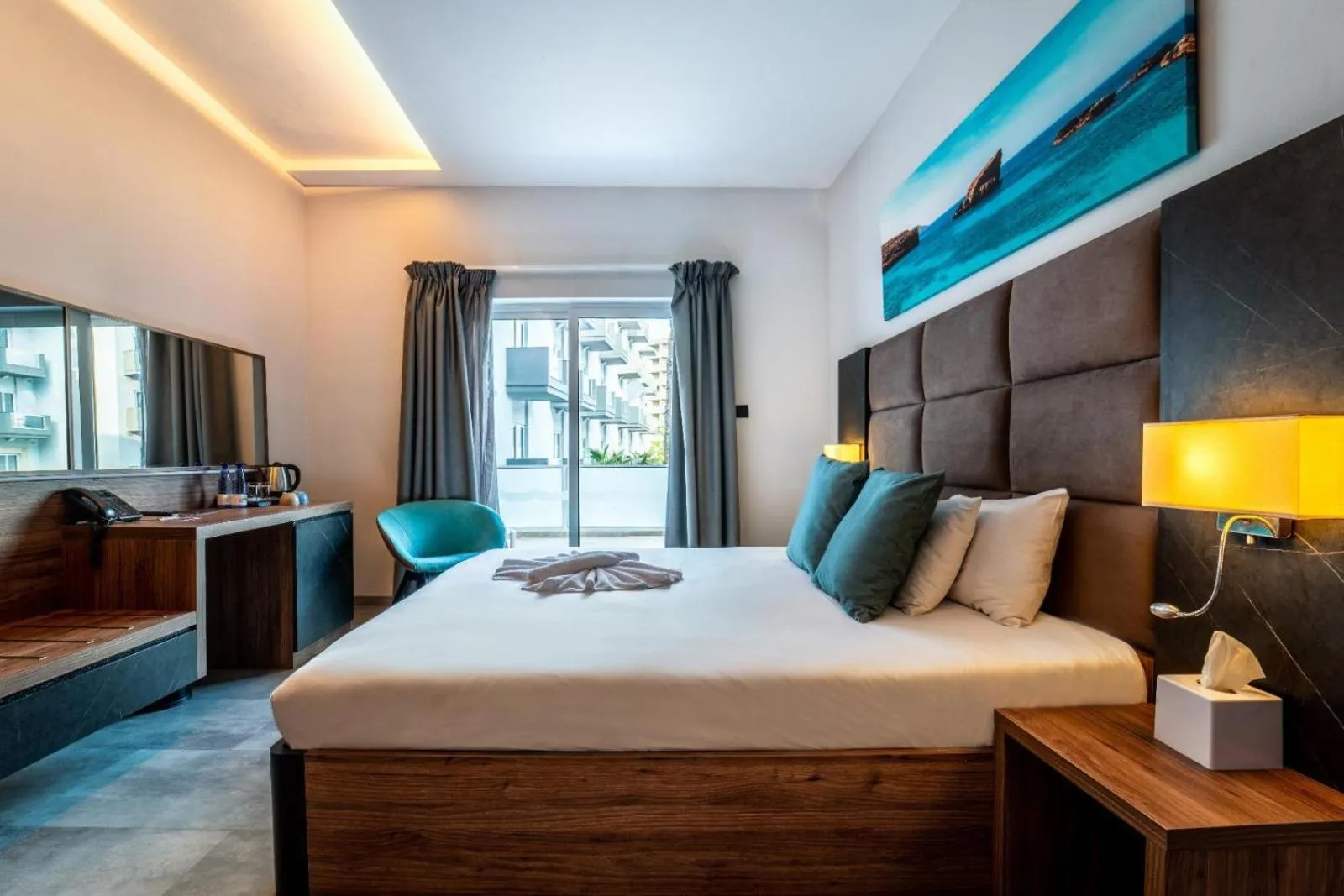 Photo of the whole room, Bed in Bora Bora Ibiza Malta Resort - Music Hotel - Adults Only 18 plus