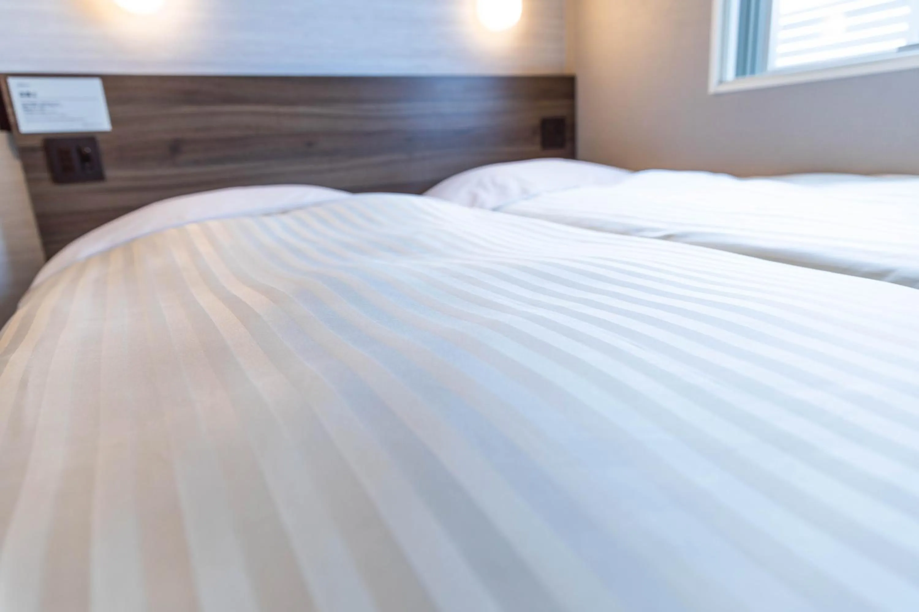 Bed in Super Hotel Tokyo Akabane Eki Minamiguchi