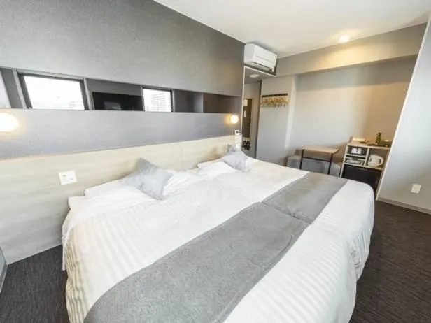 Bed in Super Hotel Tokyo Akabane Eki Minamiguchi