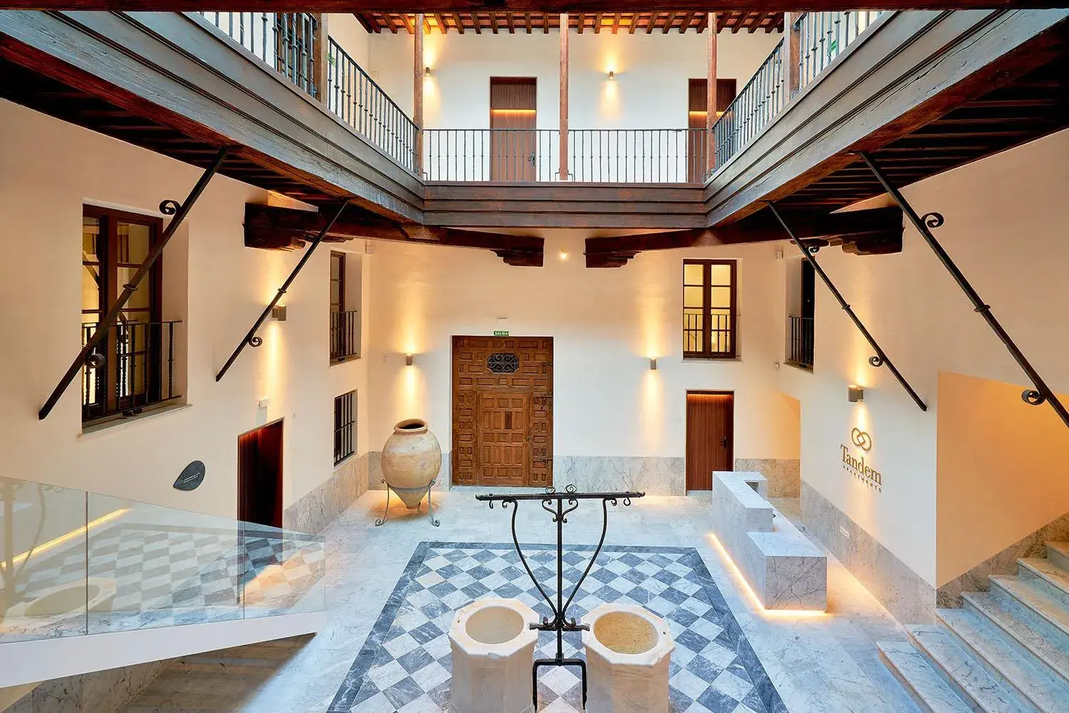 Lobby or reception in Tandem Torres de Cádiz Suites Lobby or reception in Tandem Torres de Cádiz Suites