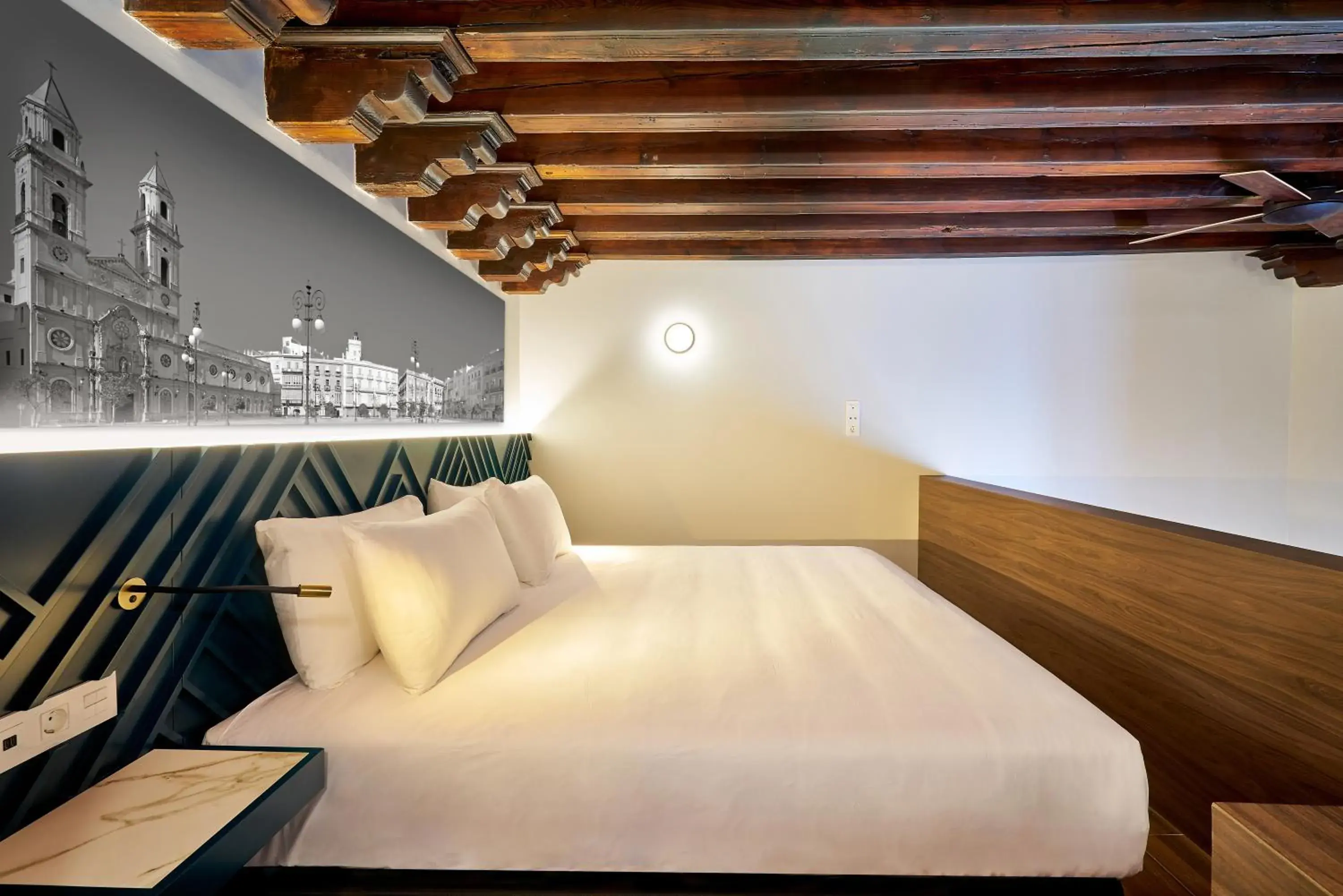 Bed in Tandem Torres de Cádiz Suites Bed in Tandem Torres de Cádiz Suites