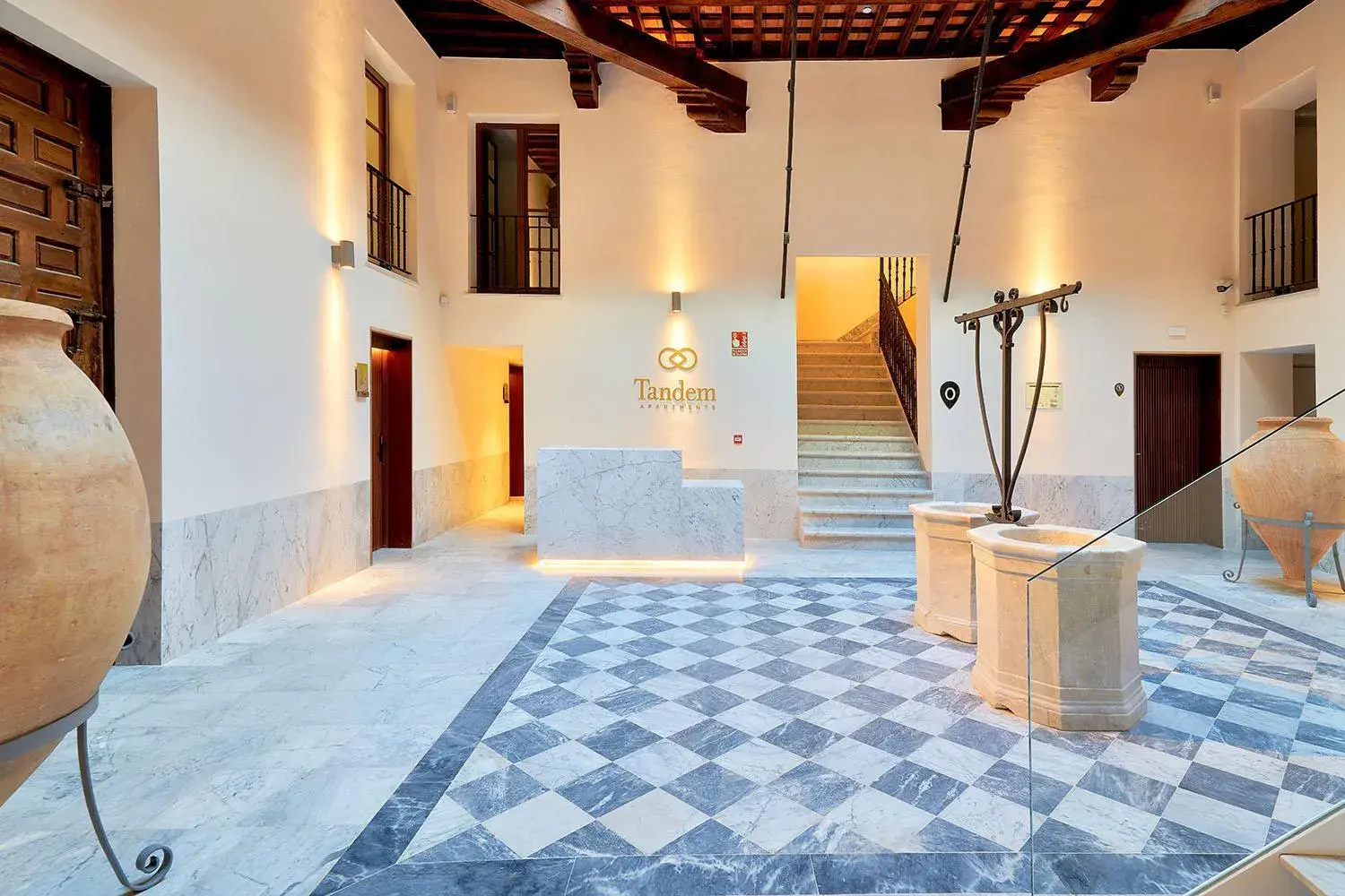 Lobby or reception in Tandem Torres de Cádiz Suites Lobby or reception in Tandem Torres de Cádiz Suites