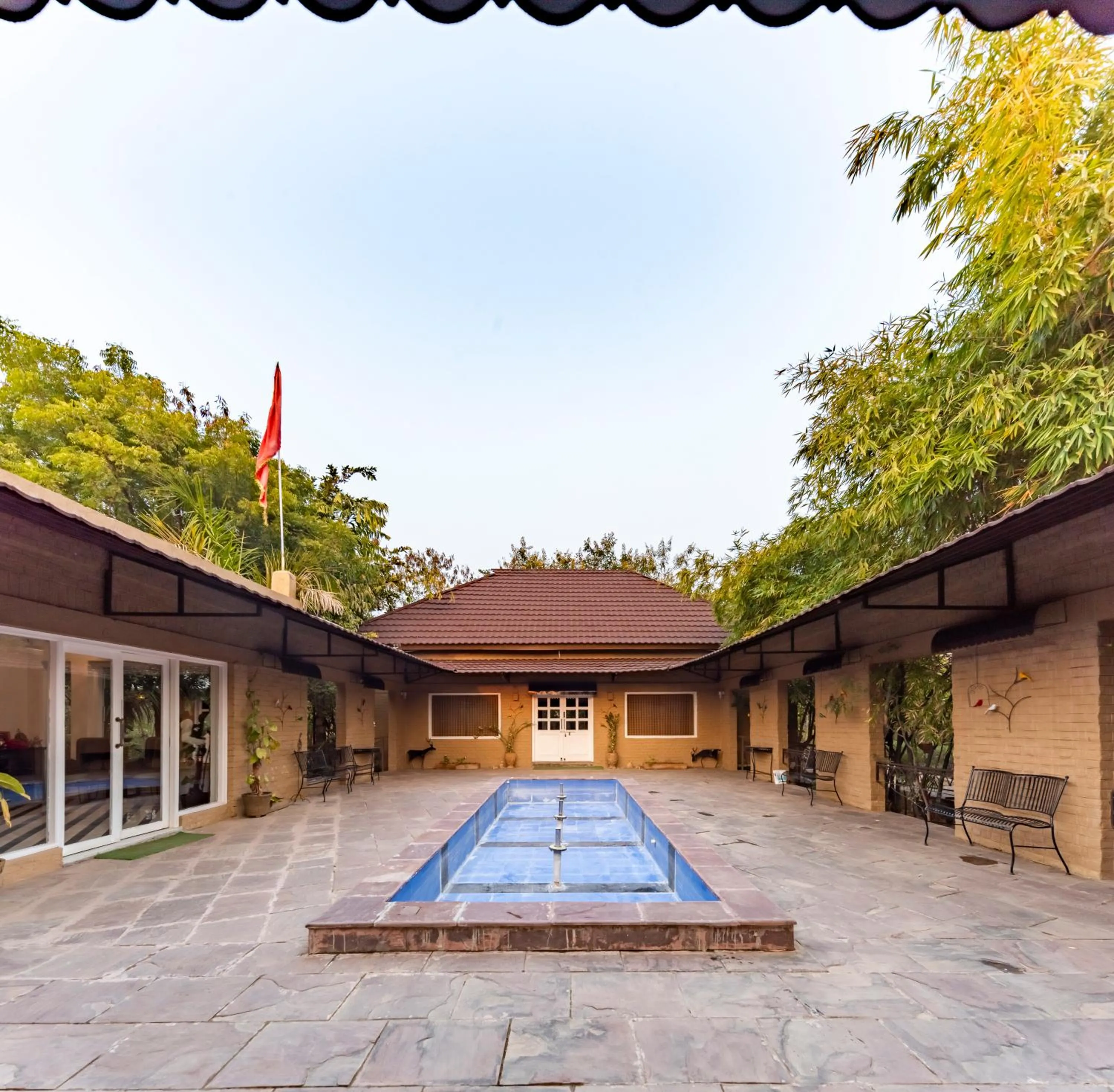 Property building in Vanaashrya Resort and Spa Sariska