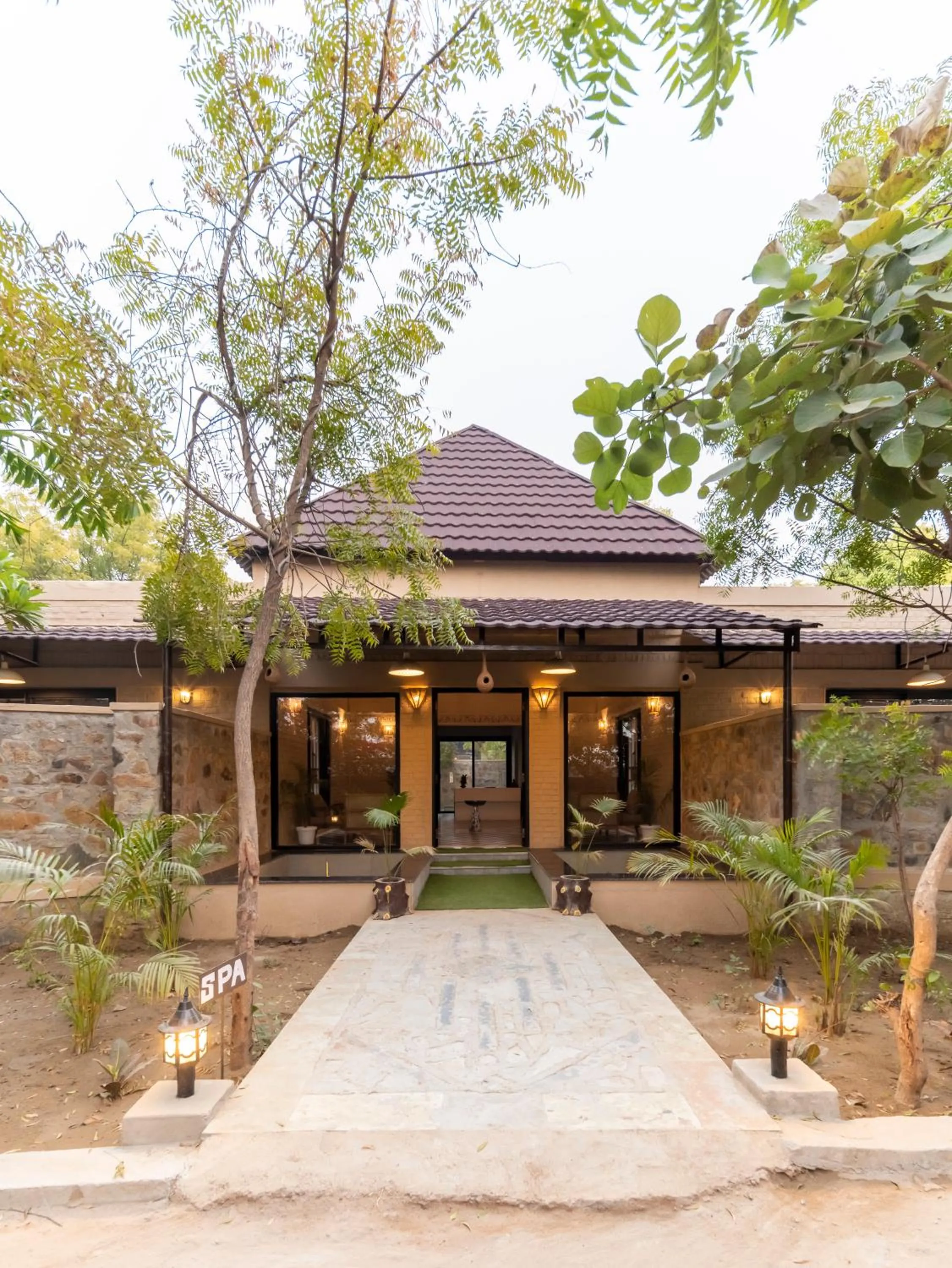 Spa and wellness centre/facilities in Vanaashrya Resort and Spa Sariska