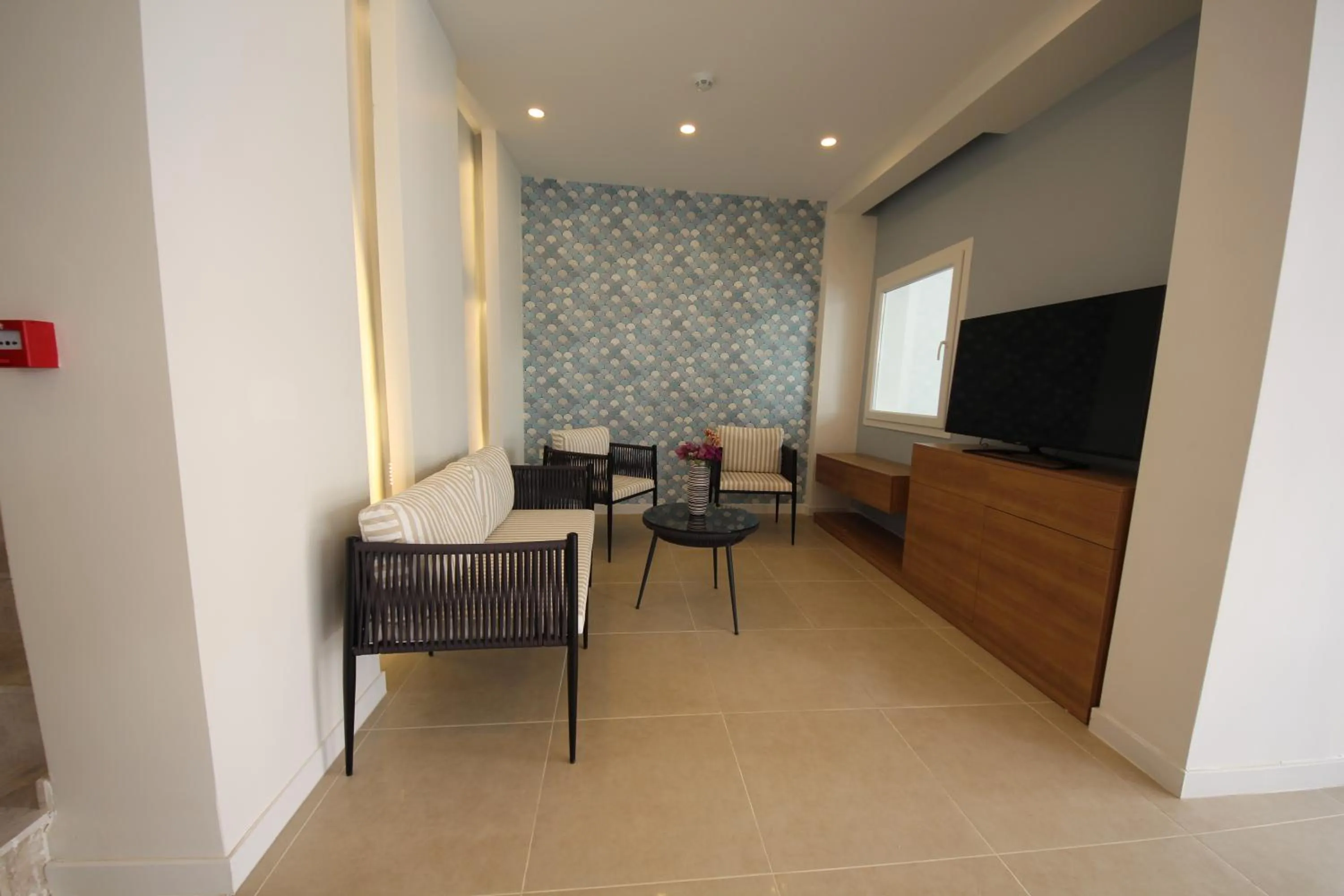 Living room in SPİLOS GÜMÜLDÜR HOTEL