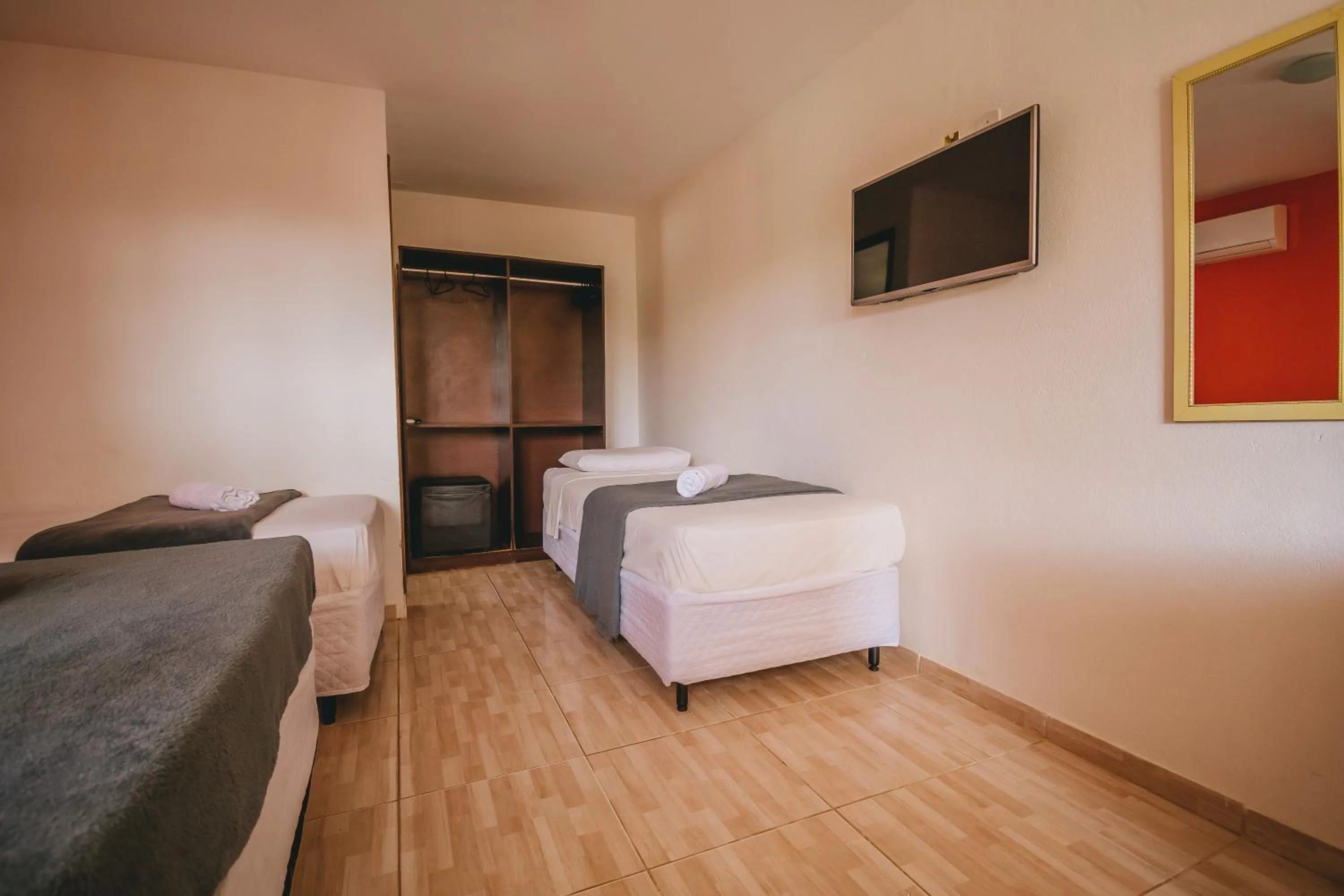 Bed in Pousada Porto Amazônia