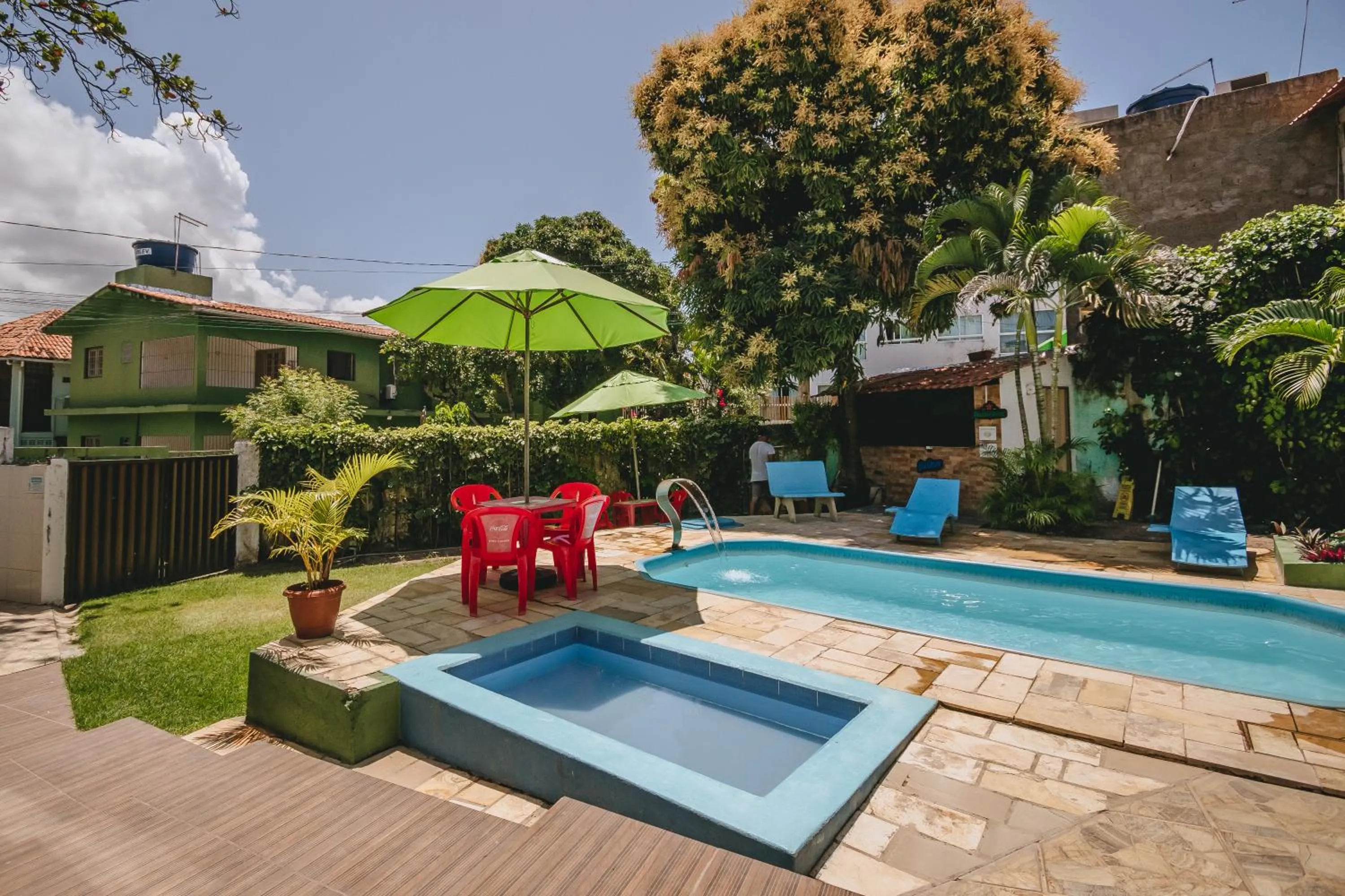 Swimming pool in Pousada Porto Amazônia