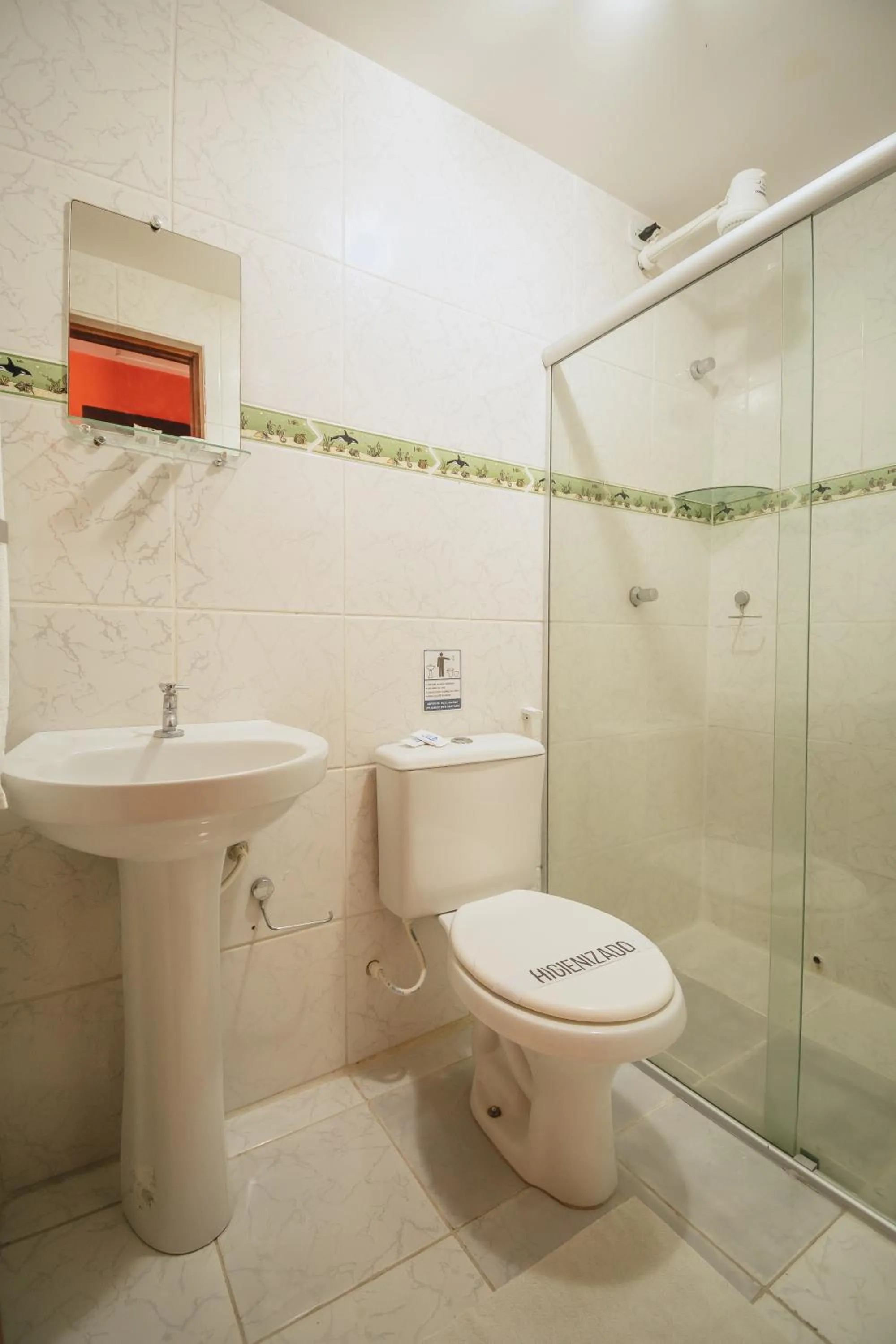 Bathroom in Pousada Porto Amazônia