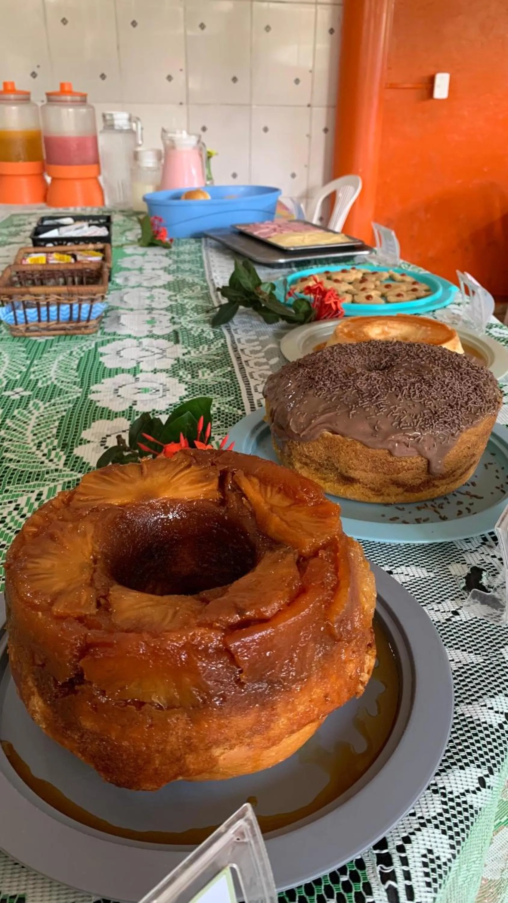 Breakfast in Pousada Porto Amazônia