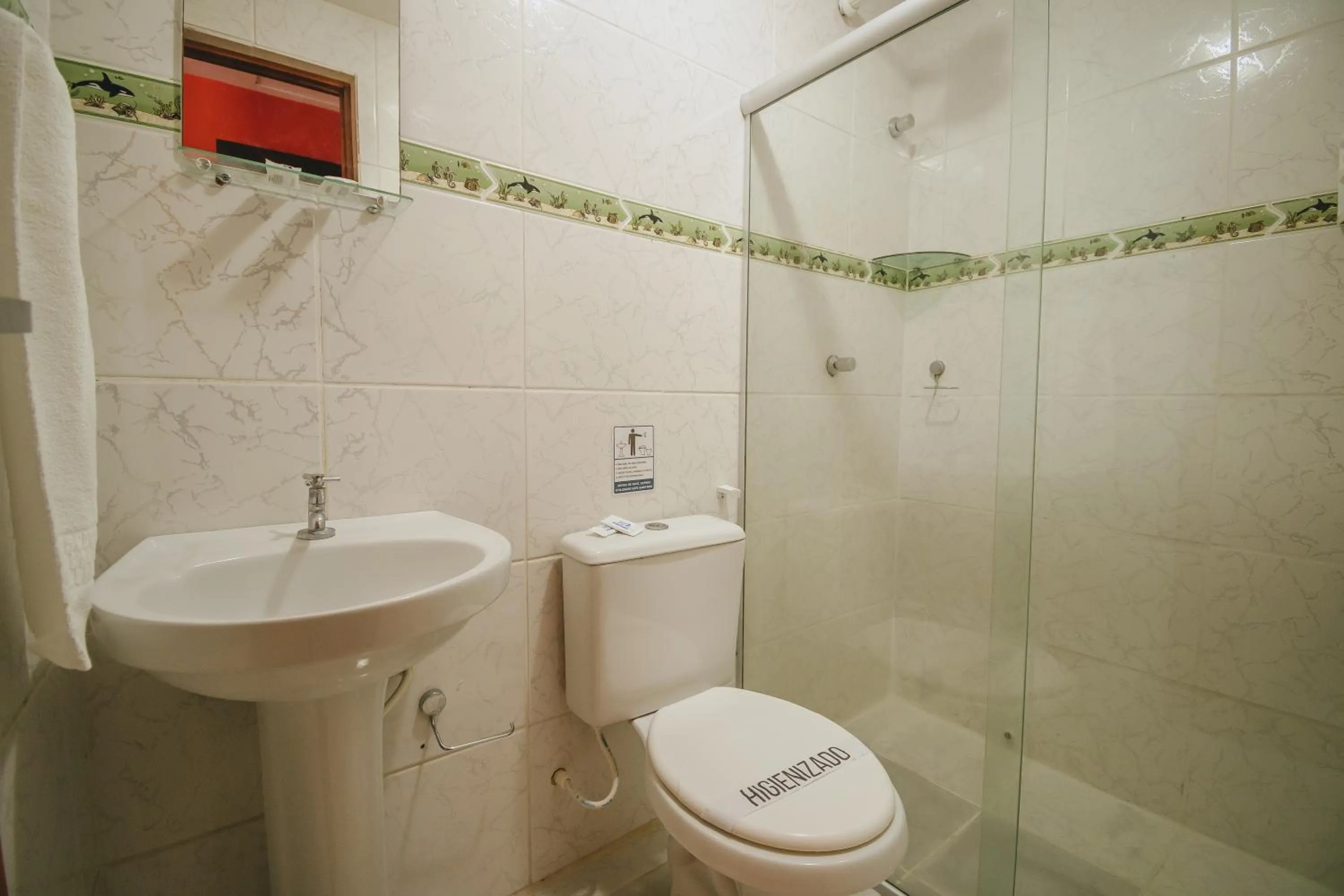 Bathroom in Pousada Porto Amazônia