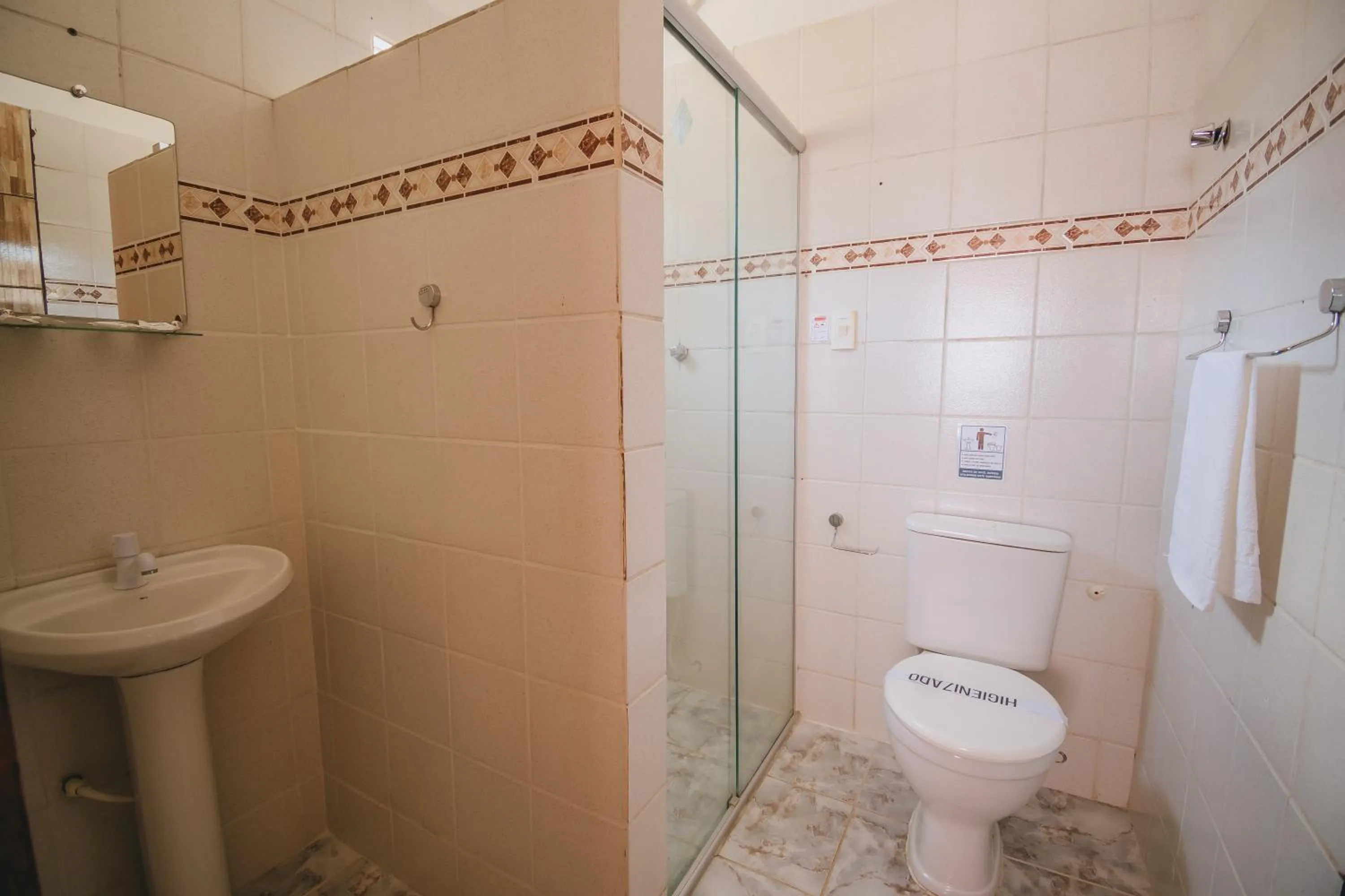 Bathroom in Pousada Porto Amazônia