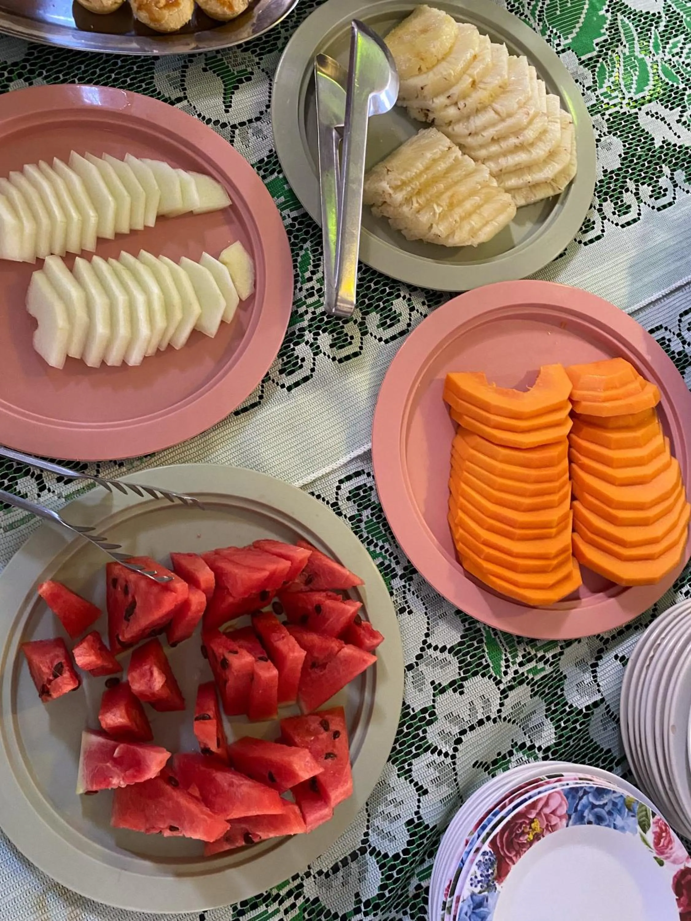 Breakfast in Pousada Porto Amazônia
