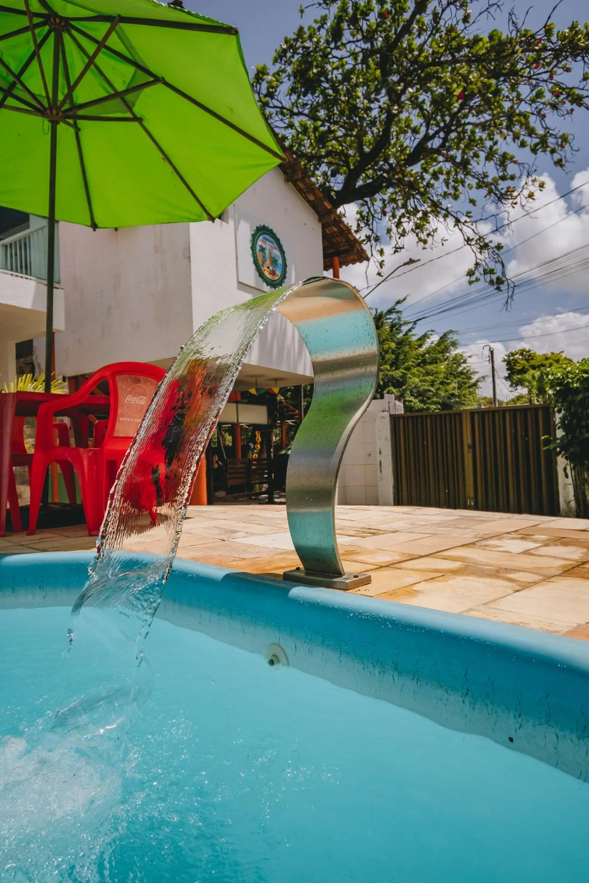 Swimming pool in Pousada Porto Amazônia