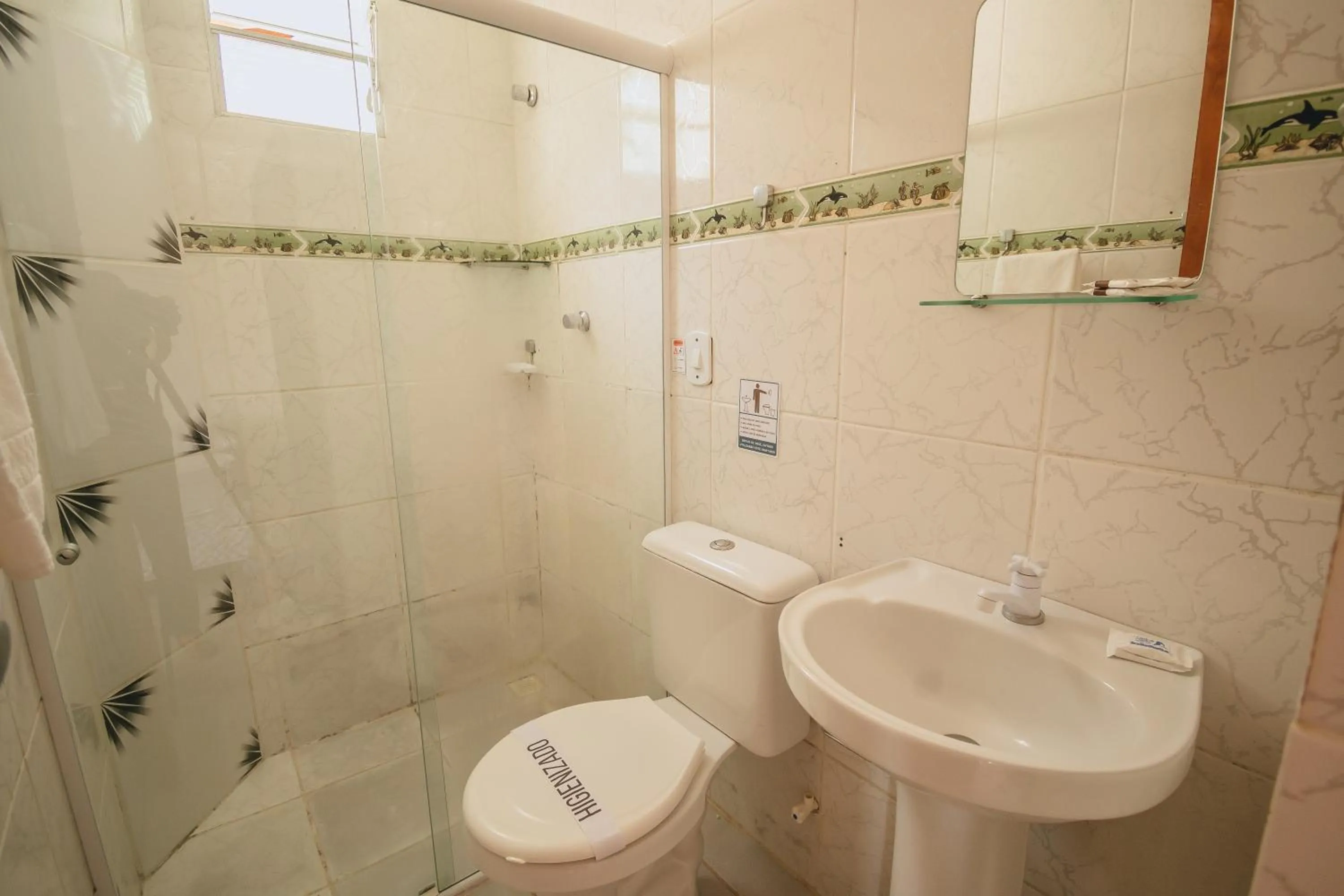 Bathroom in Pousada Porto Amazônia