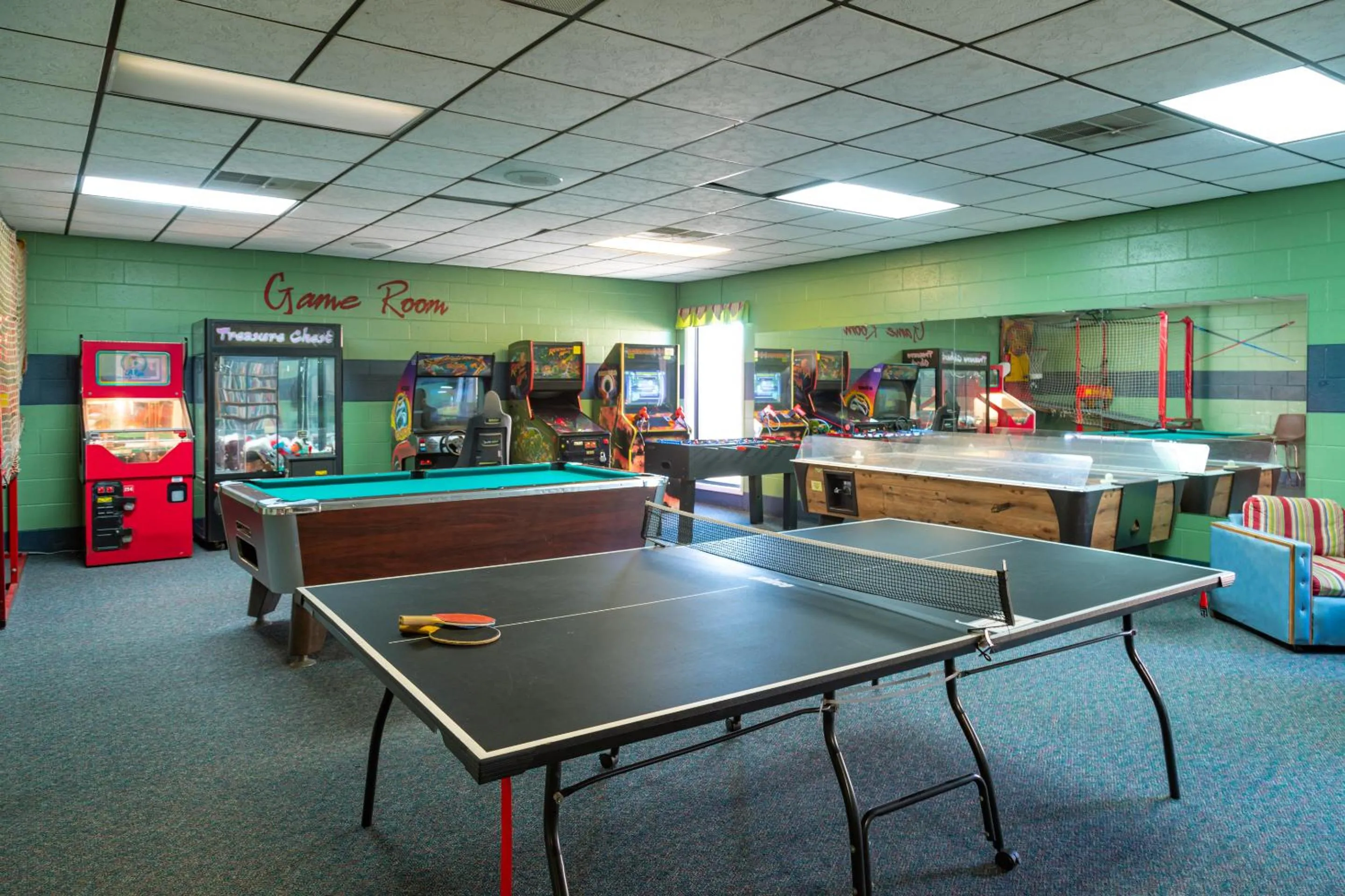 Game Room in Crown Resorts at Lake Tansi West