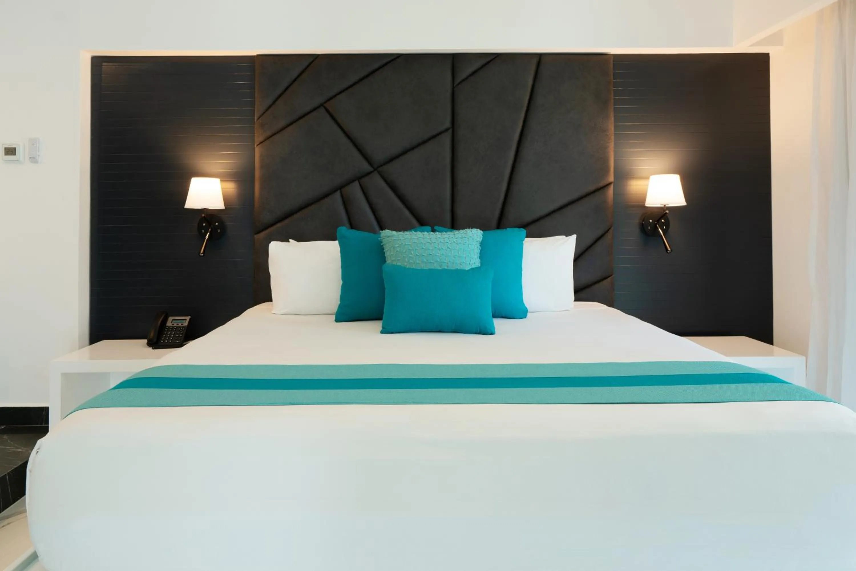 Bed in The Fives Beach Hotel & Residences - All Senses Inclusive