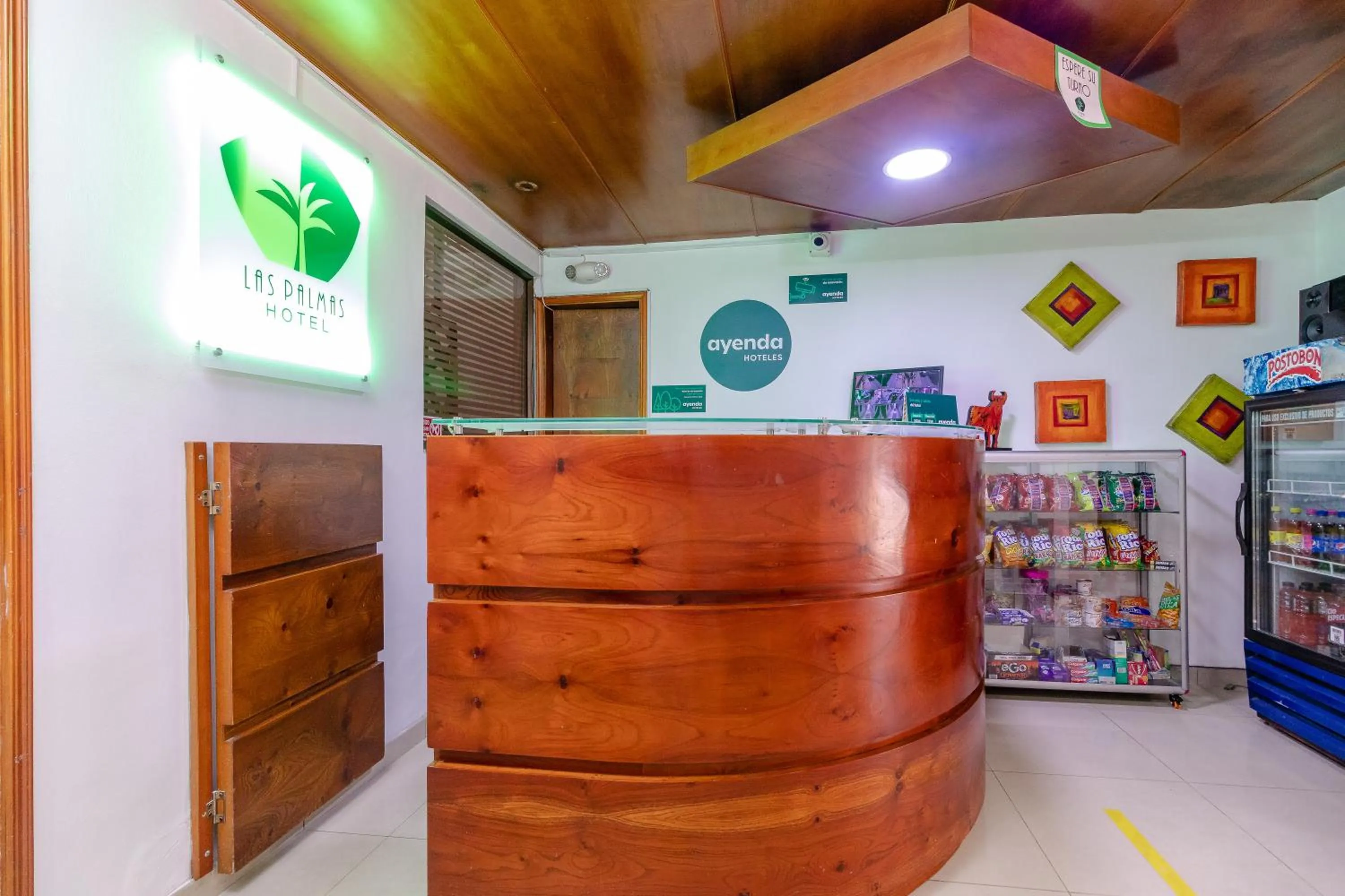 Lobby or reception in Ayenda Hotel Las Palmas