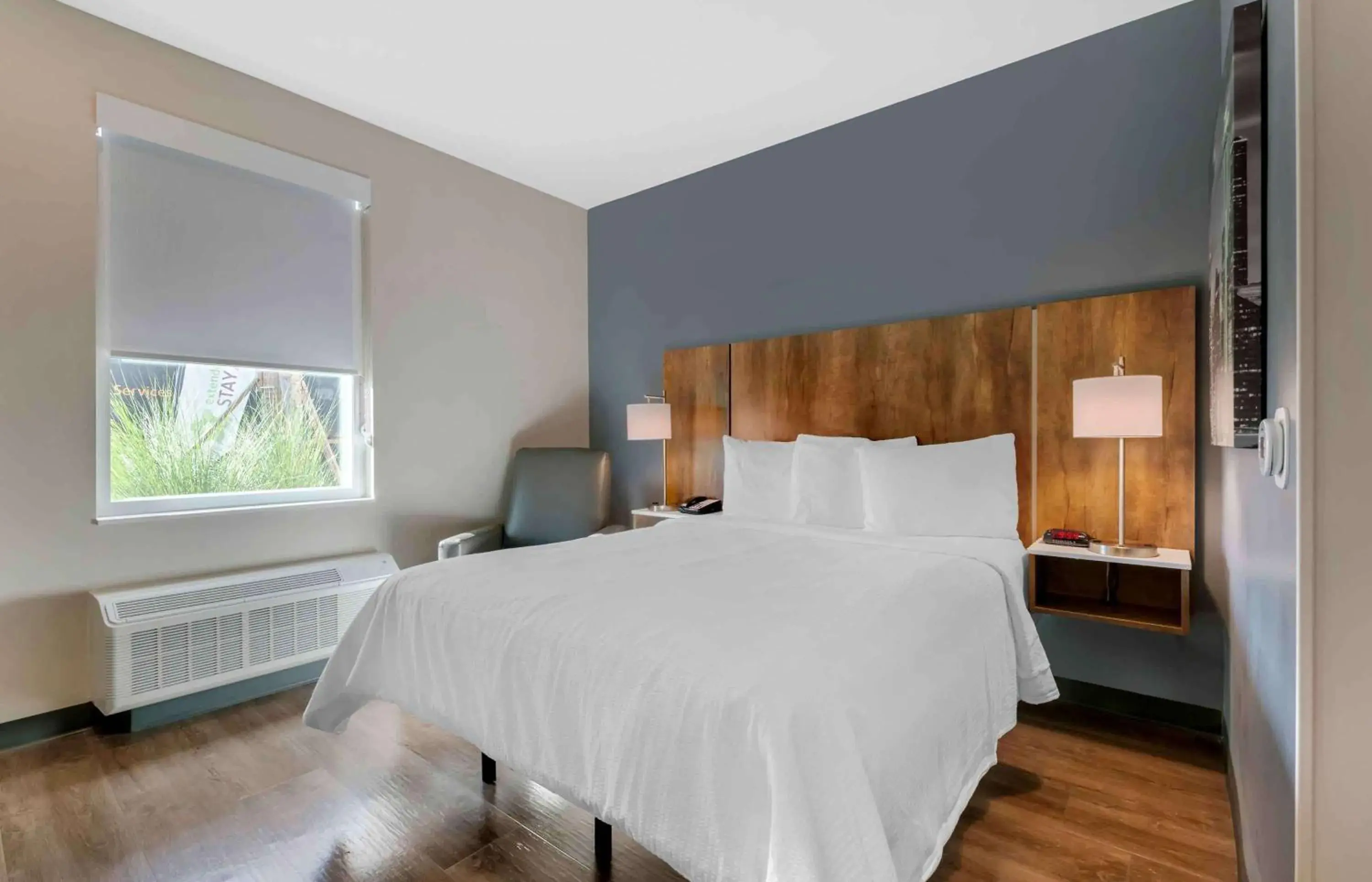 Bedroom, Bed in Extended Stay America Premier Suites - Orlando - Sanford Bedroom, Bed in Extended Stay America Premier Suites - Orlando - Sanford