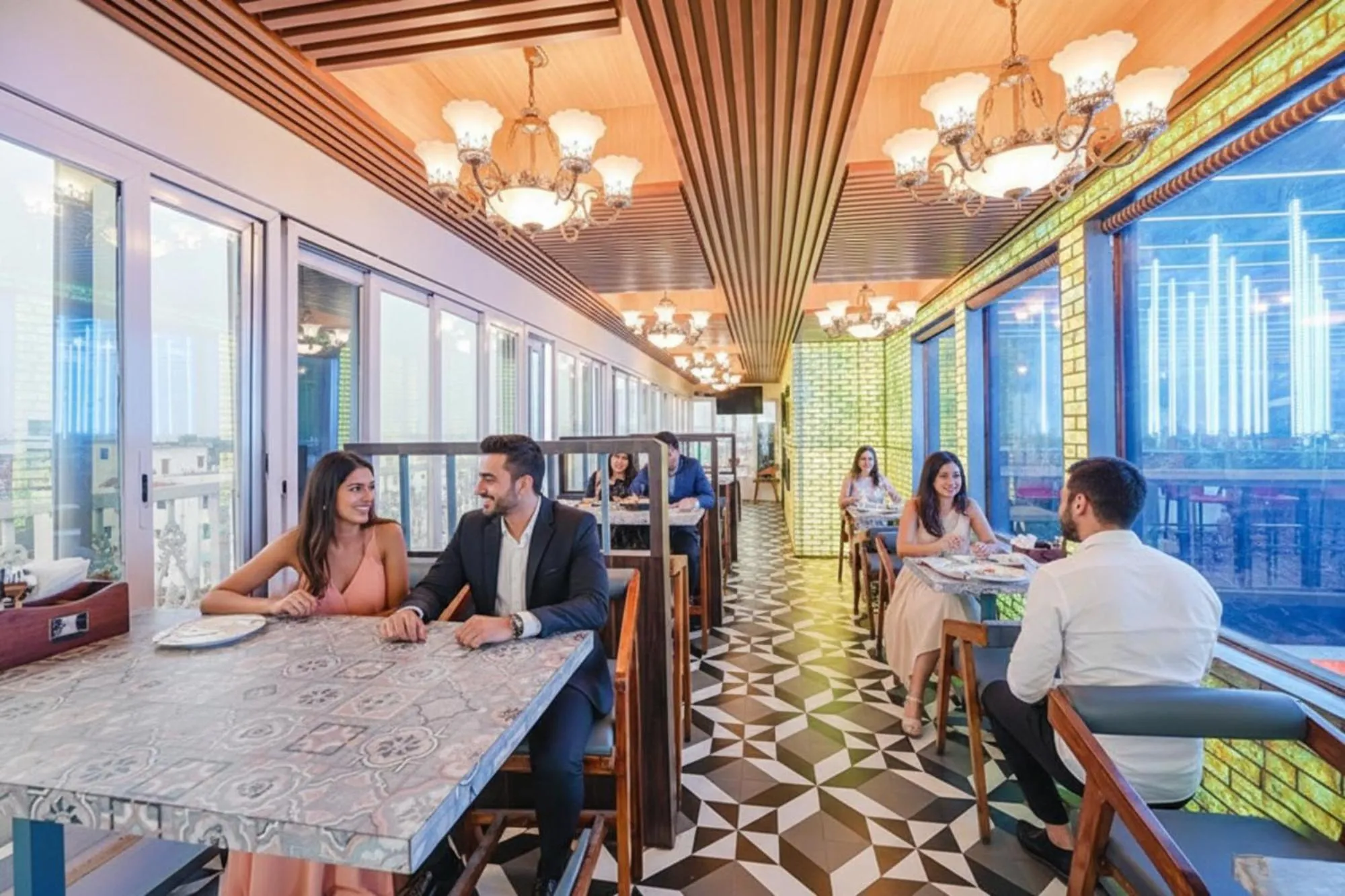 Restaurant/places to eat in FabHotel Prime Middleton - Nr Niladri Vihar Square