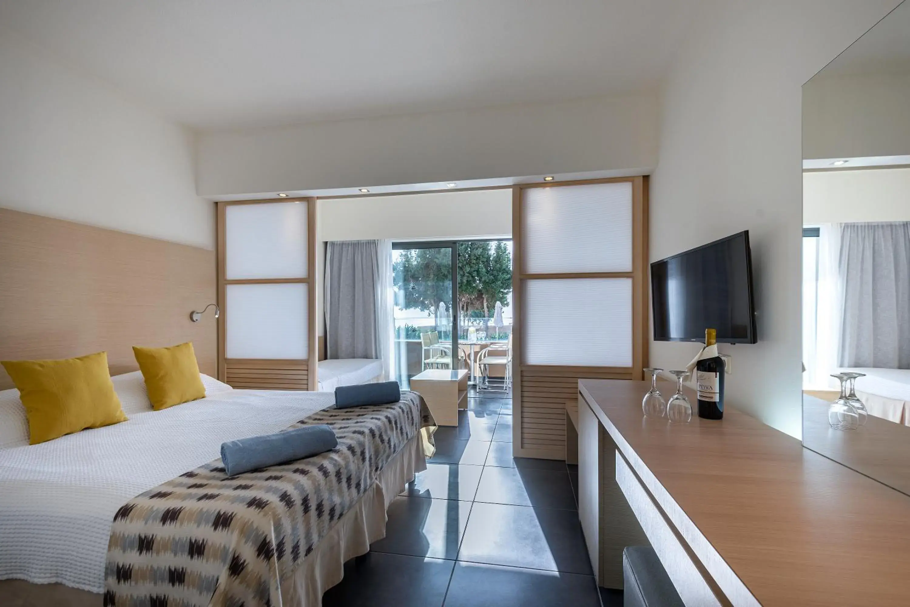 View (from property/room), Bed in Atlantica Mikri Poli Kos View (from property/room), Bed in Atlantica Mikri Poli Kos