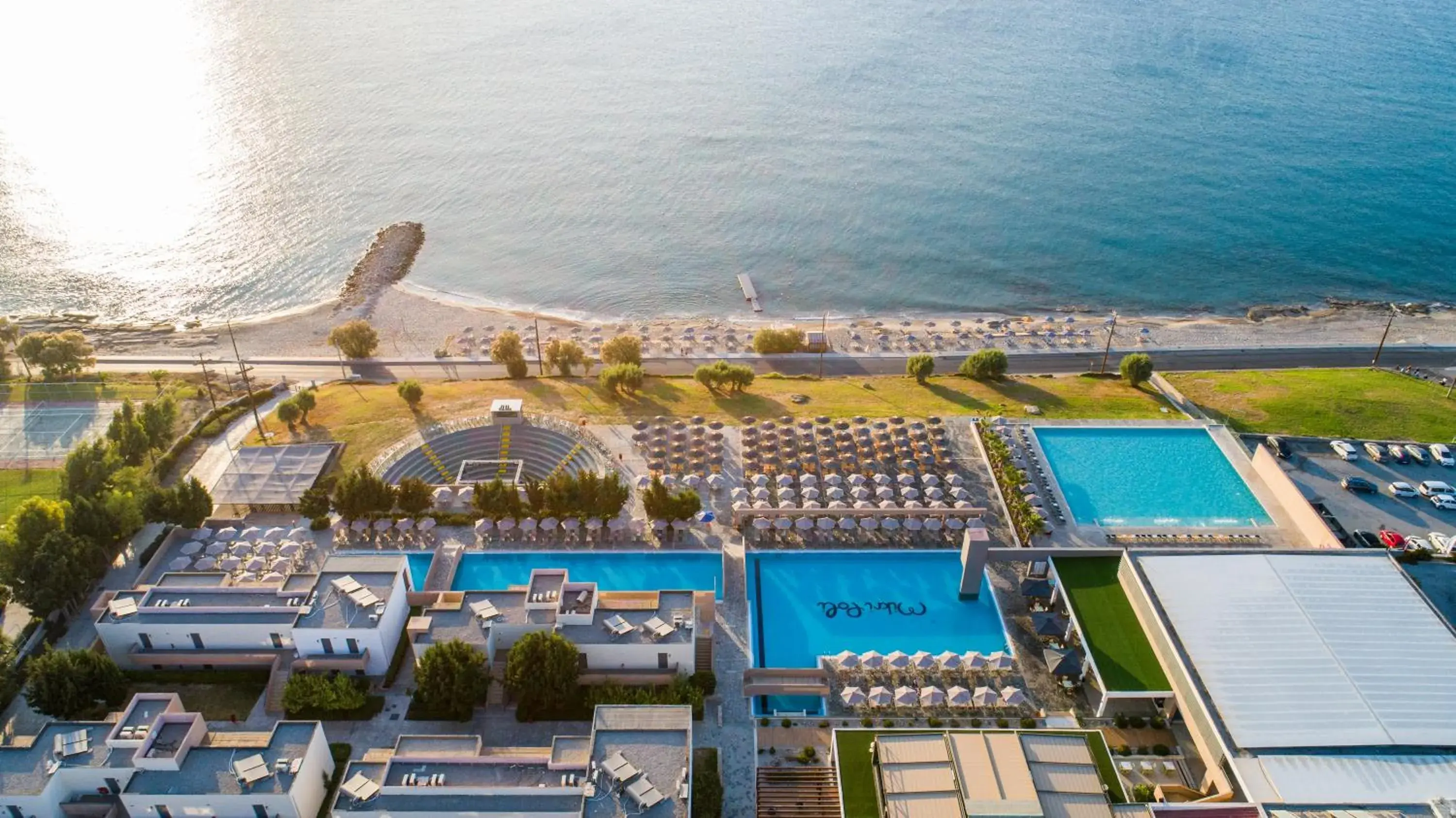 Bird's eye view in Atlantica Mikri Poli Kos Bird's eye view in Atlantica Mikri Poli Kos