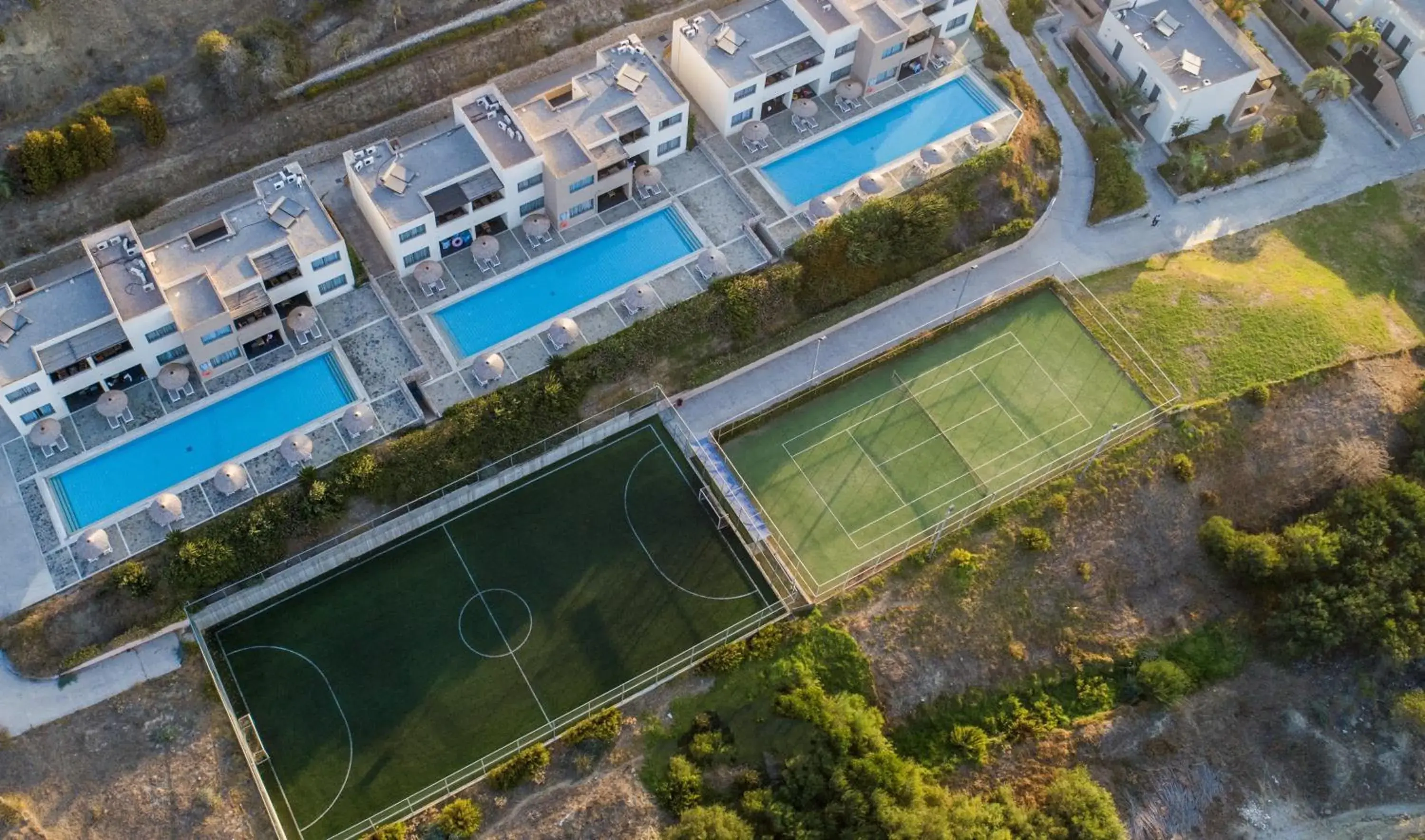 Bird's eye view in Atlantica Mikri Poli Kos Bird's eye view in Atlantica Mikri Poli Kos