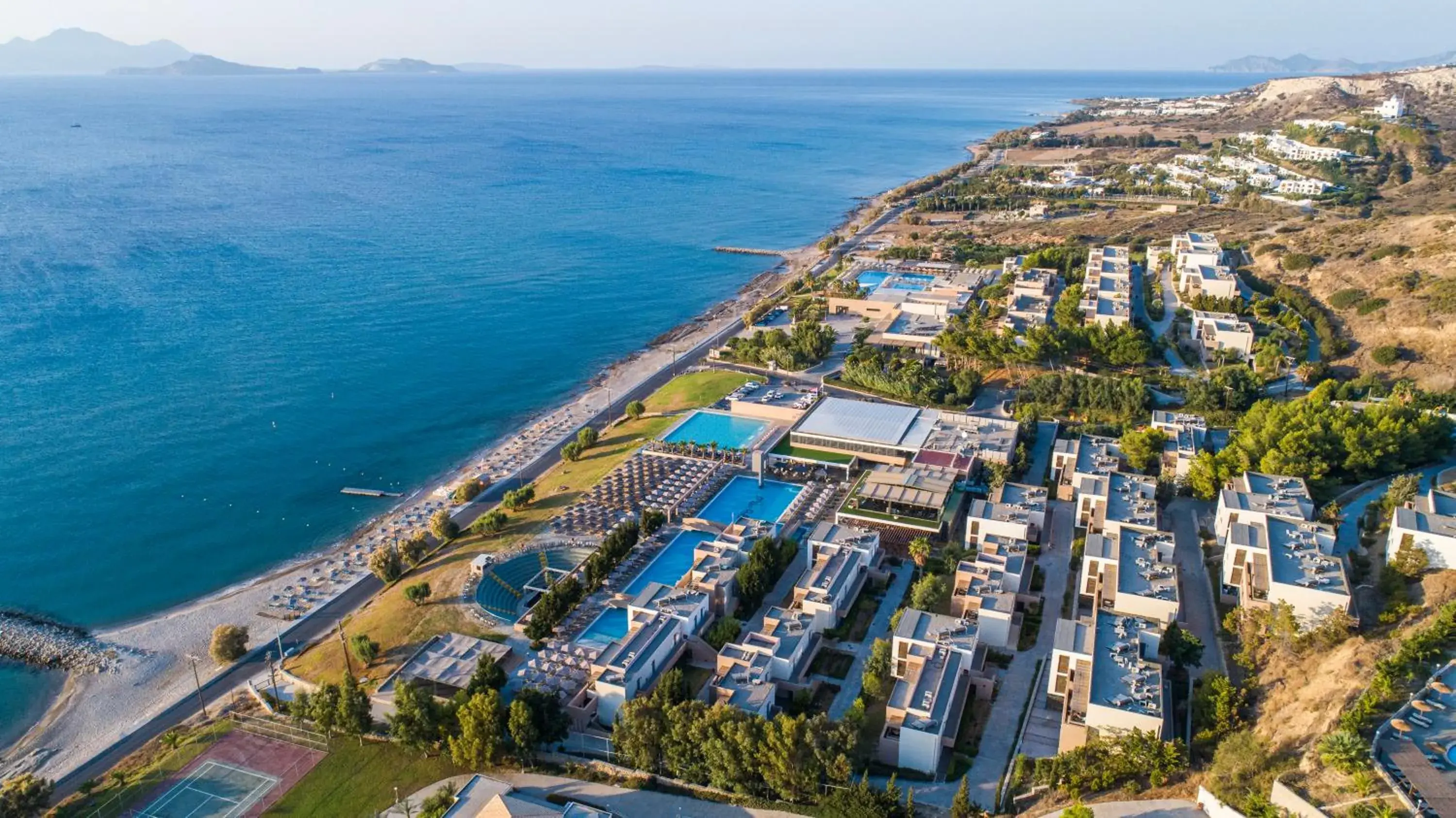 Bird's eye view in Atlantica Mikri Poli Kos Bird's eye view in Atlantica Mikri Poli Kos