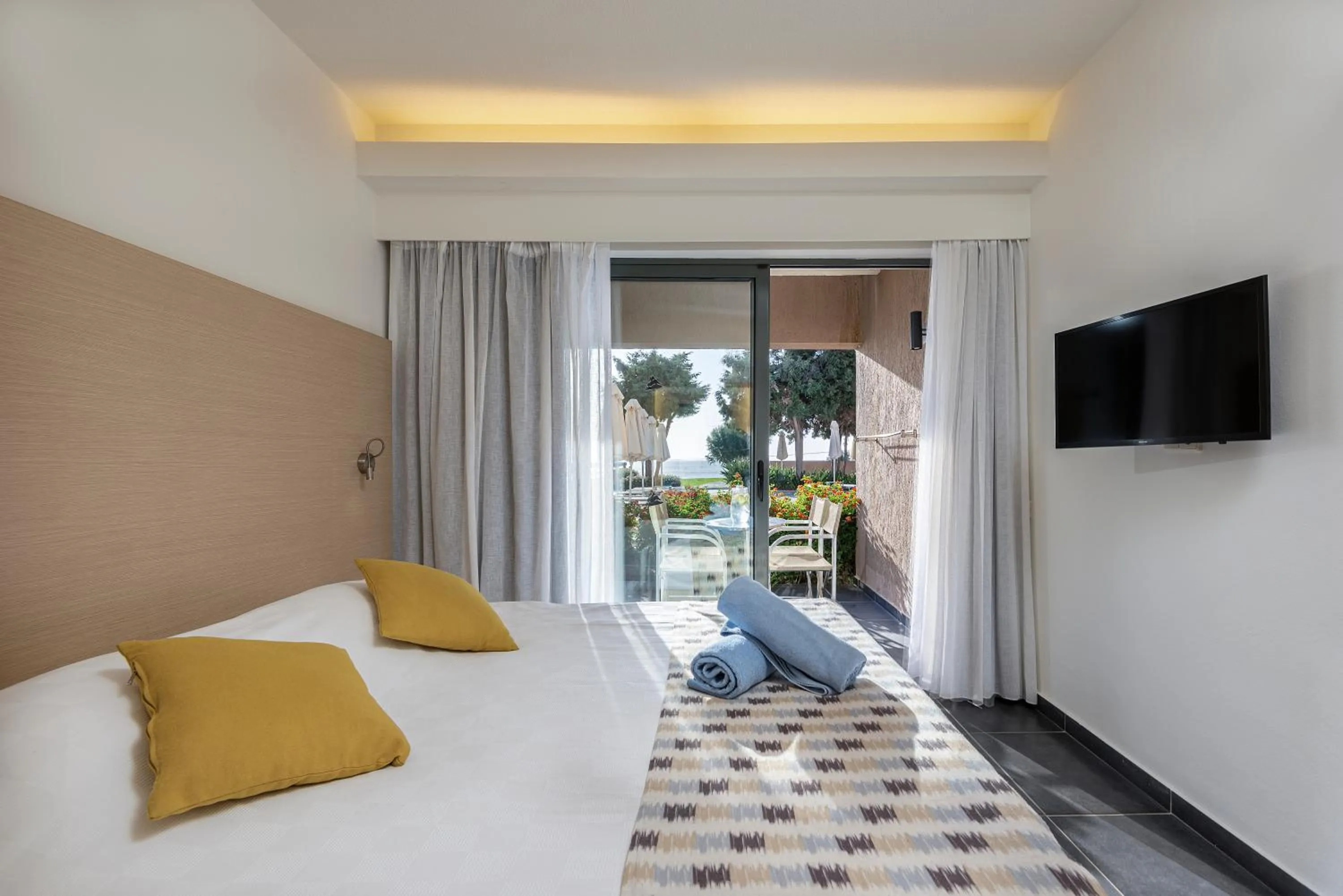 Bedroom, Bed in Atlantica Mikri Poli Kos