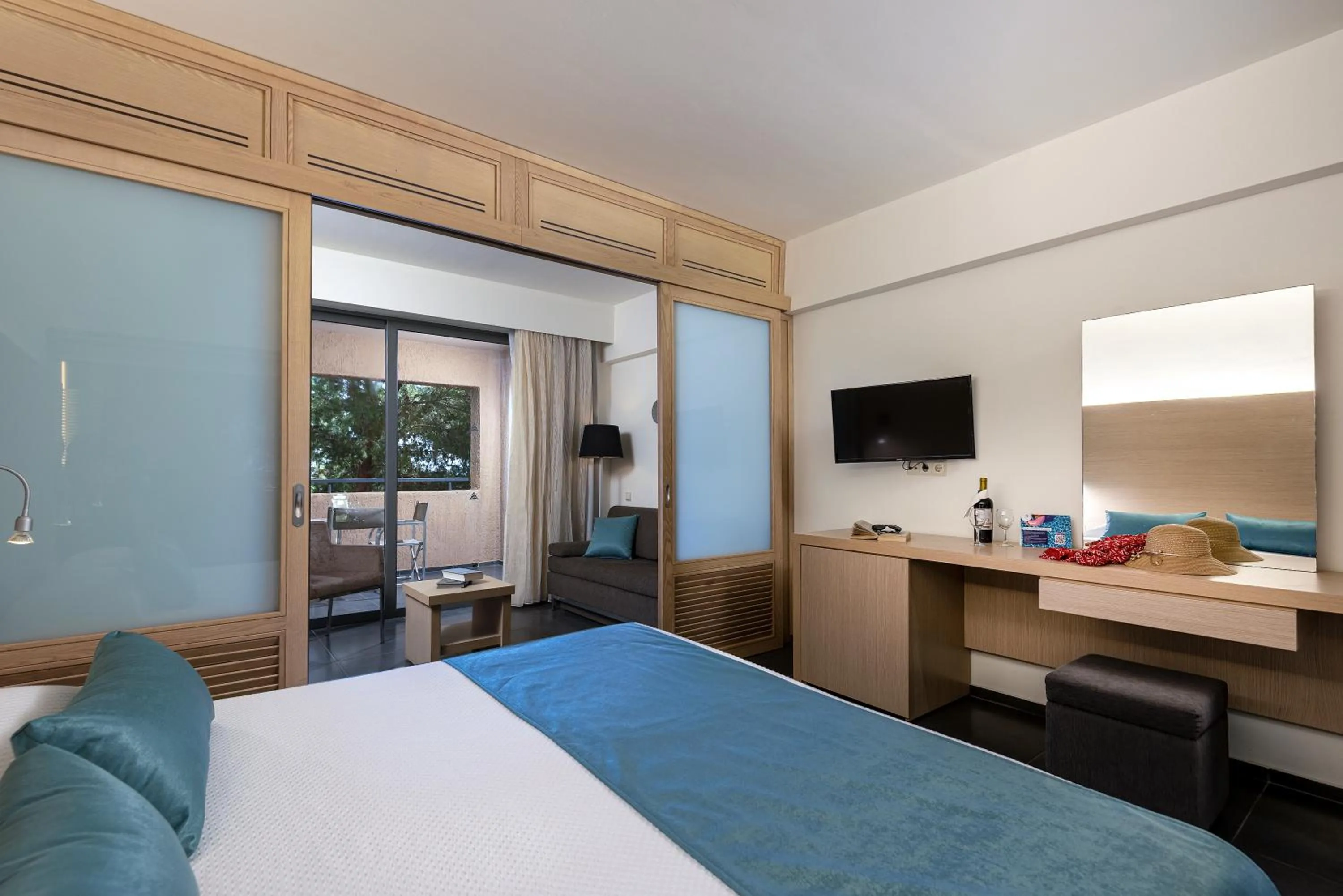 Bedroom, Bed in Atlantica Mikri Poli Kos