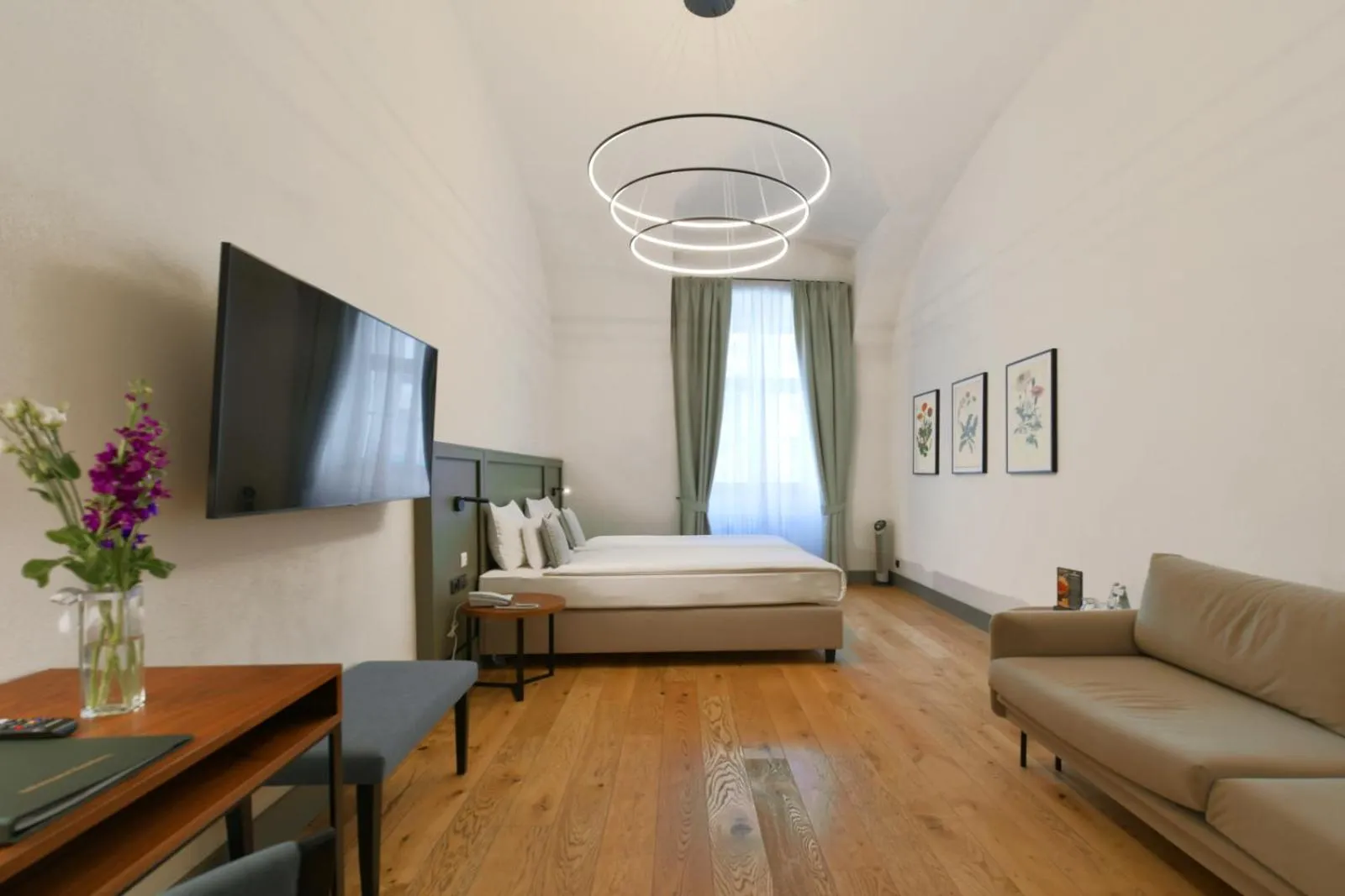 Bed in Herbal Hotel Wrocław