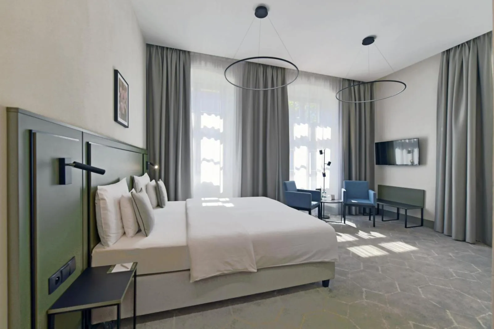 Bed in Herbal Hotel Wrocław