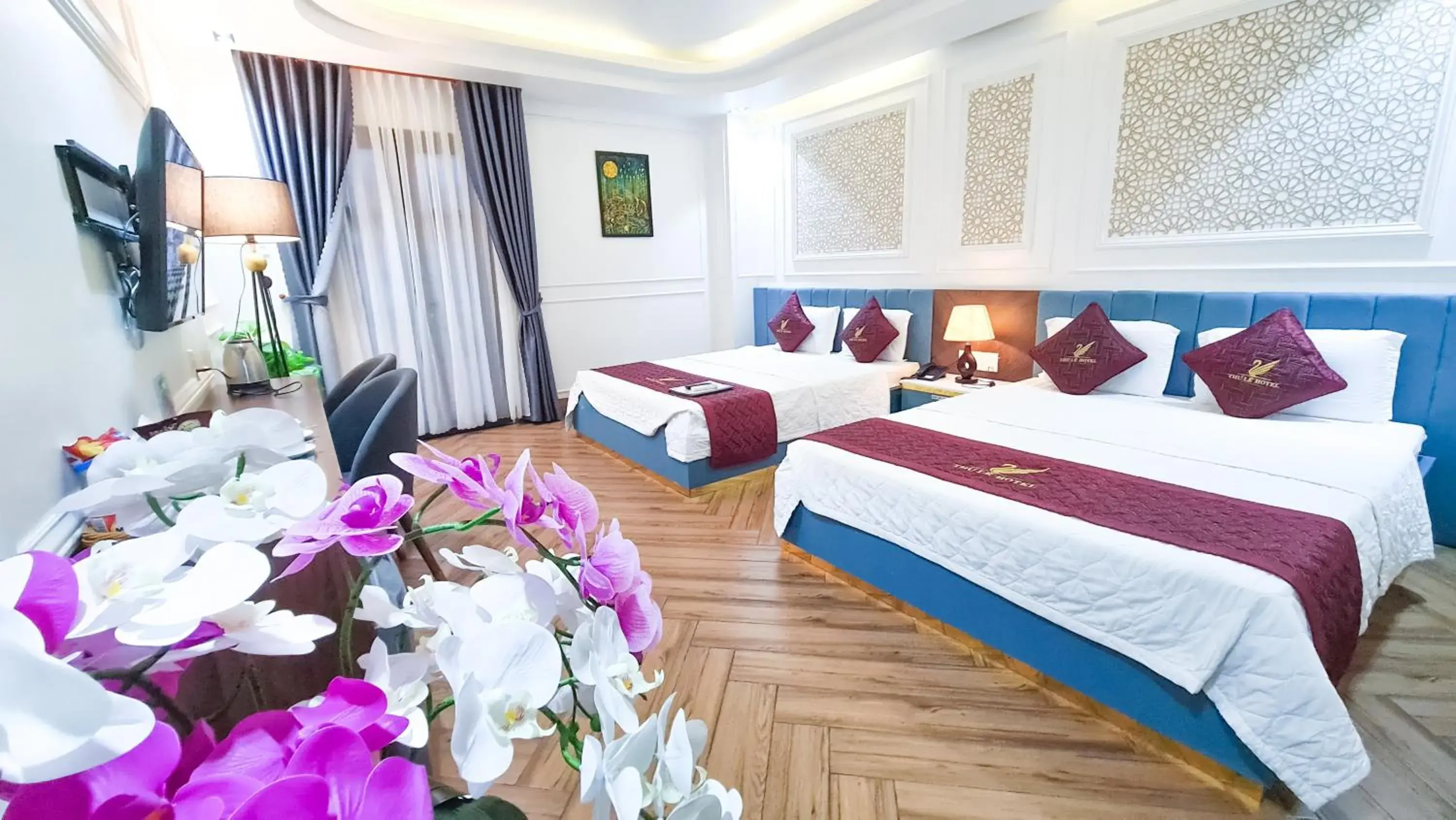 Photo of the whole room, Bed in THƯ LÊ Hotel Photo of the whole room, Bed in THƯ LÊ Hotel