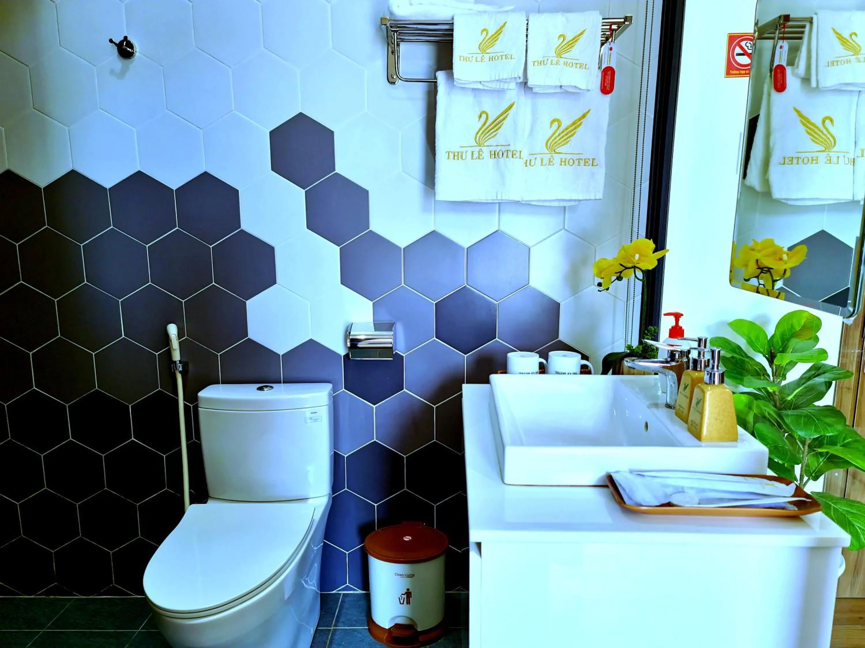 Toilet in THƯ LÊ Hotel