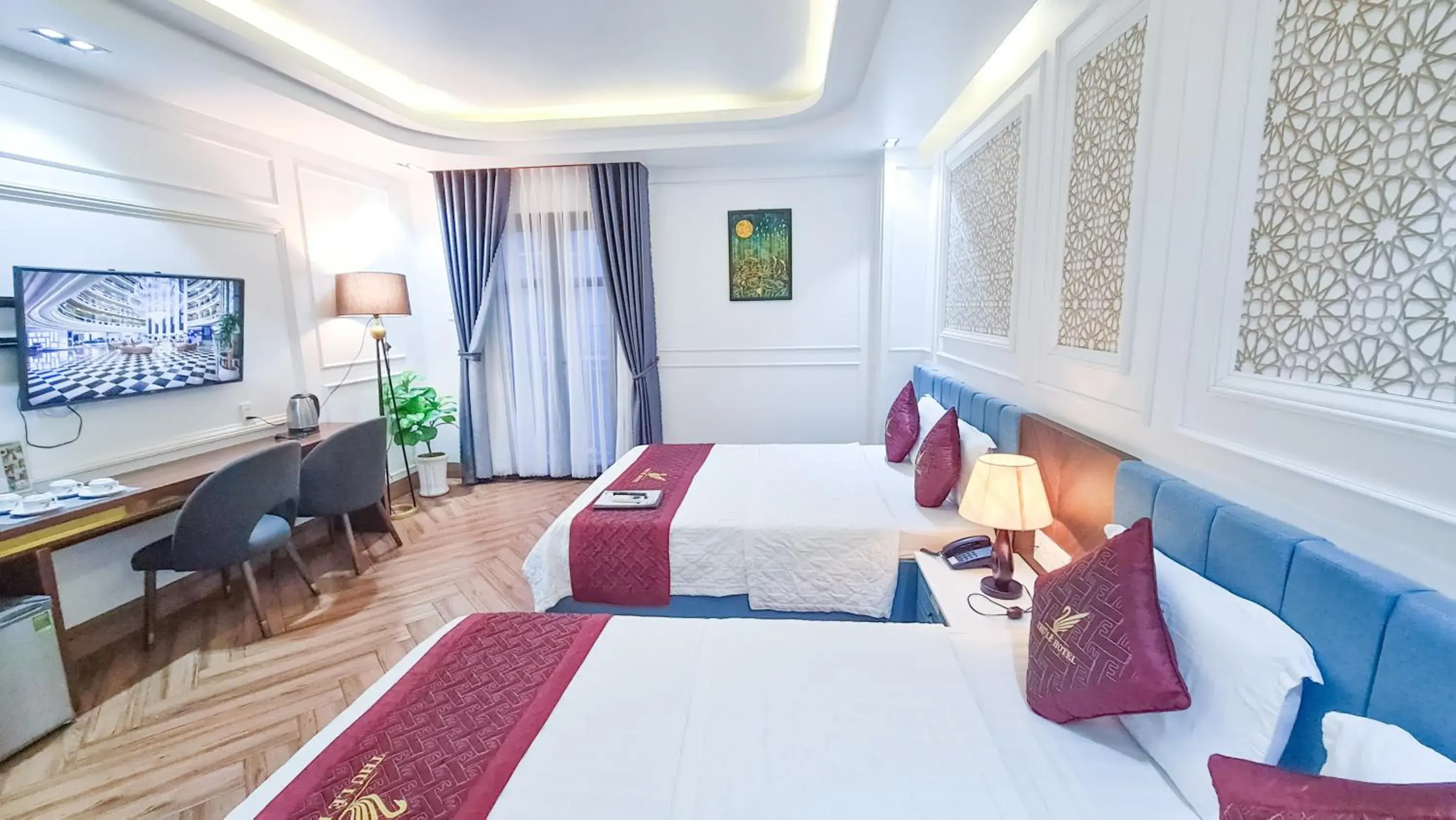 Photo of the whole room, Bed in THƯ LÊ Hotel Photo of the whole room, Bed in THƯ LÊ Hotel