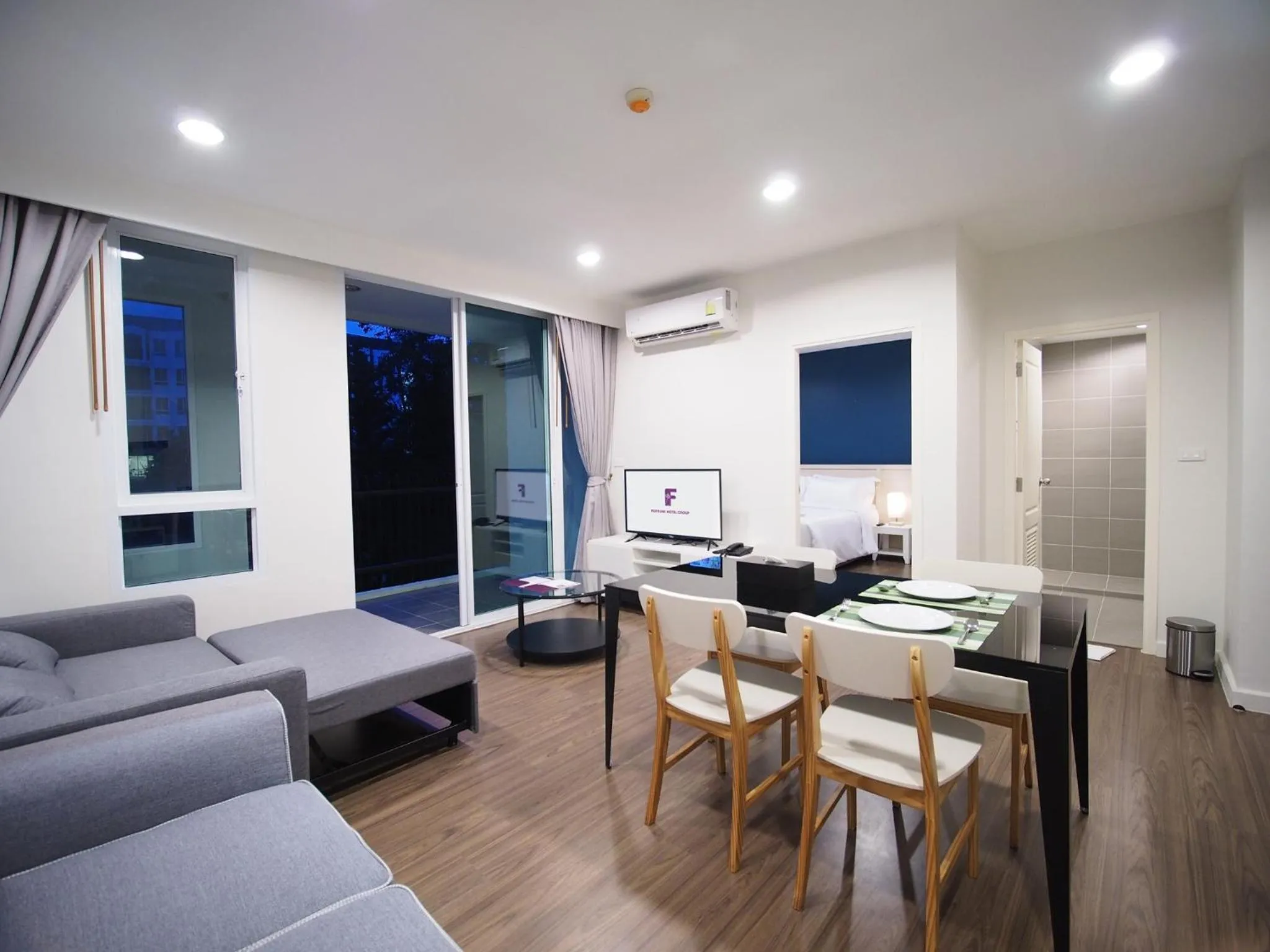 Living room in Fortune Courtyard Khao Yai Hotel Official