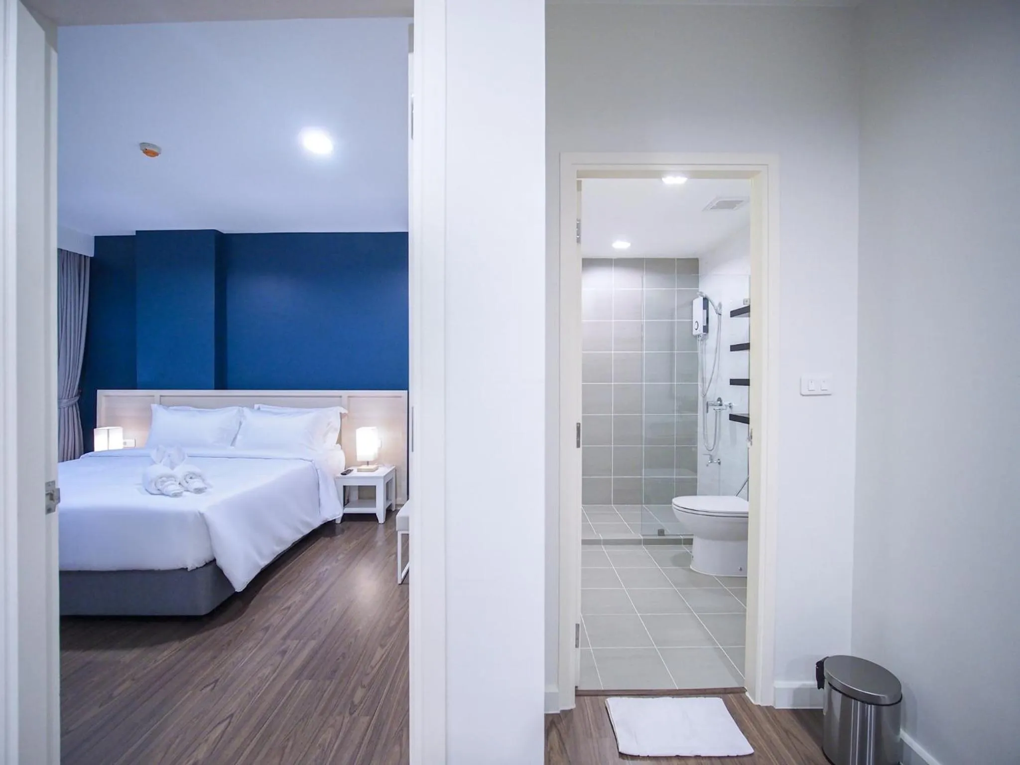 Bathroom, Bed in Fortune Courtyard Khao Yai Hotel Official