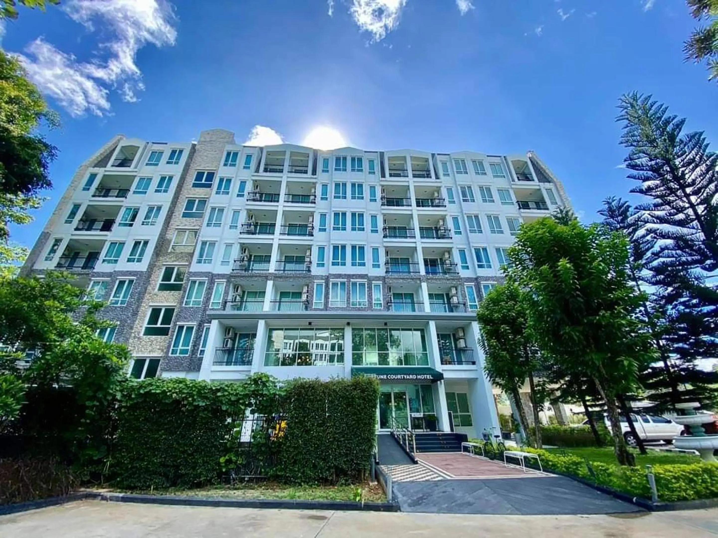 Property building in Fortune Courtyard Khao Yai Hotel Official