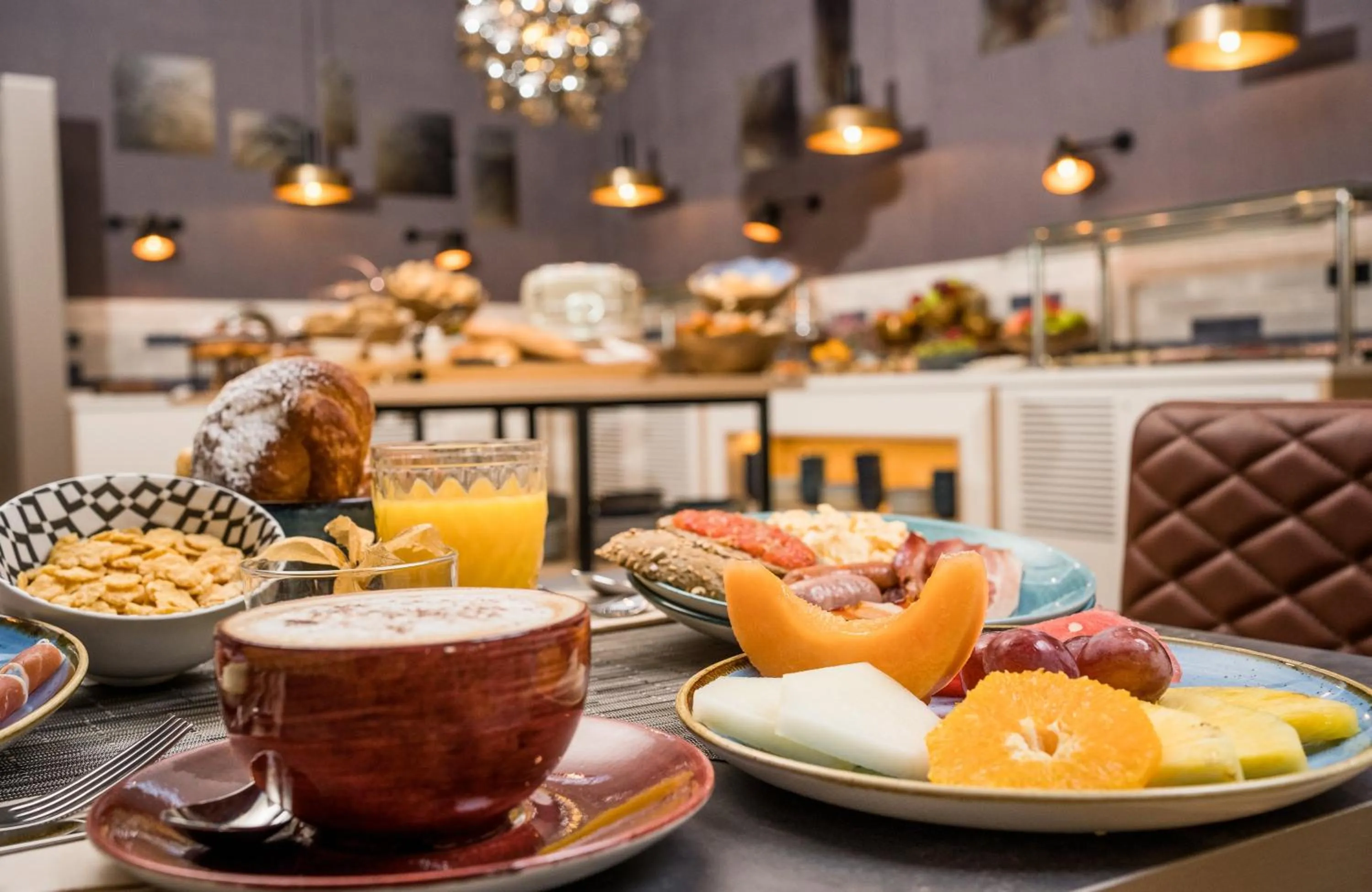 Breakfast in Leonardo Royal Hotel Barcelona Fira