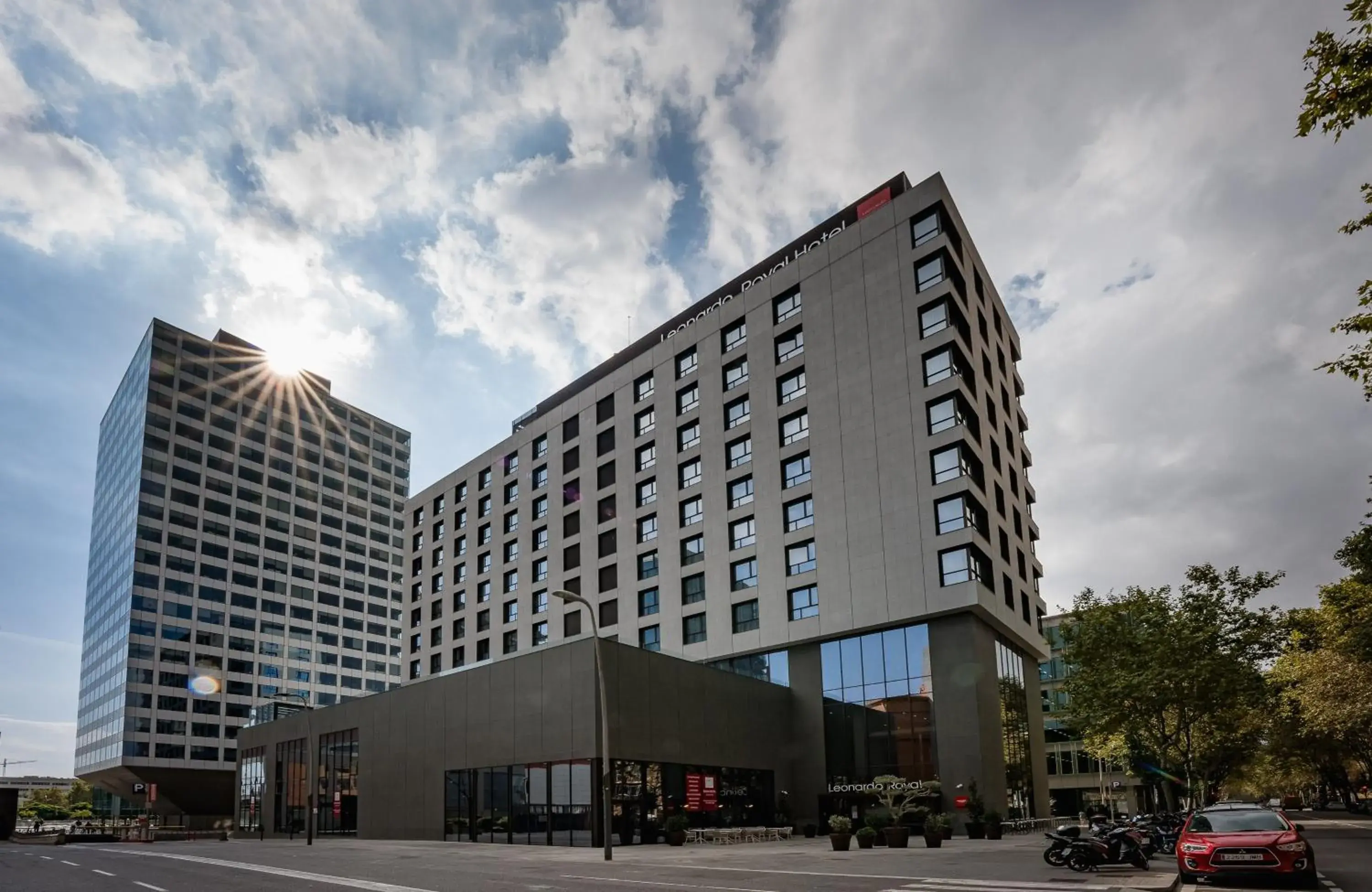 Property building in Leonardo Royal Hotel Barcelona Fira Property building in Leonardo Royal Hotel Barcelona Fira