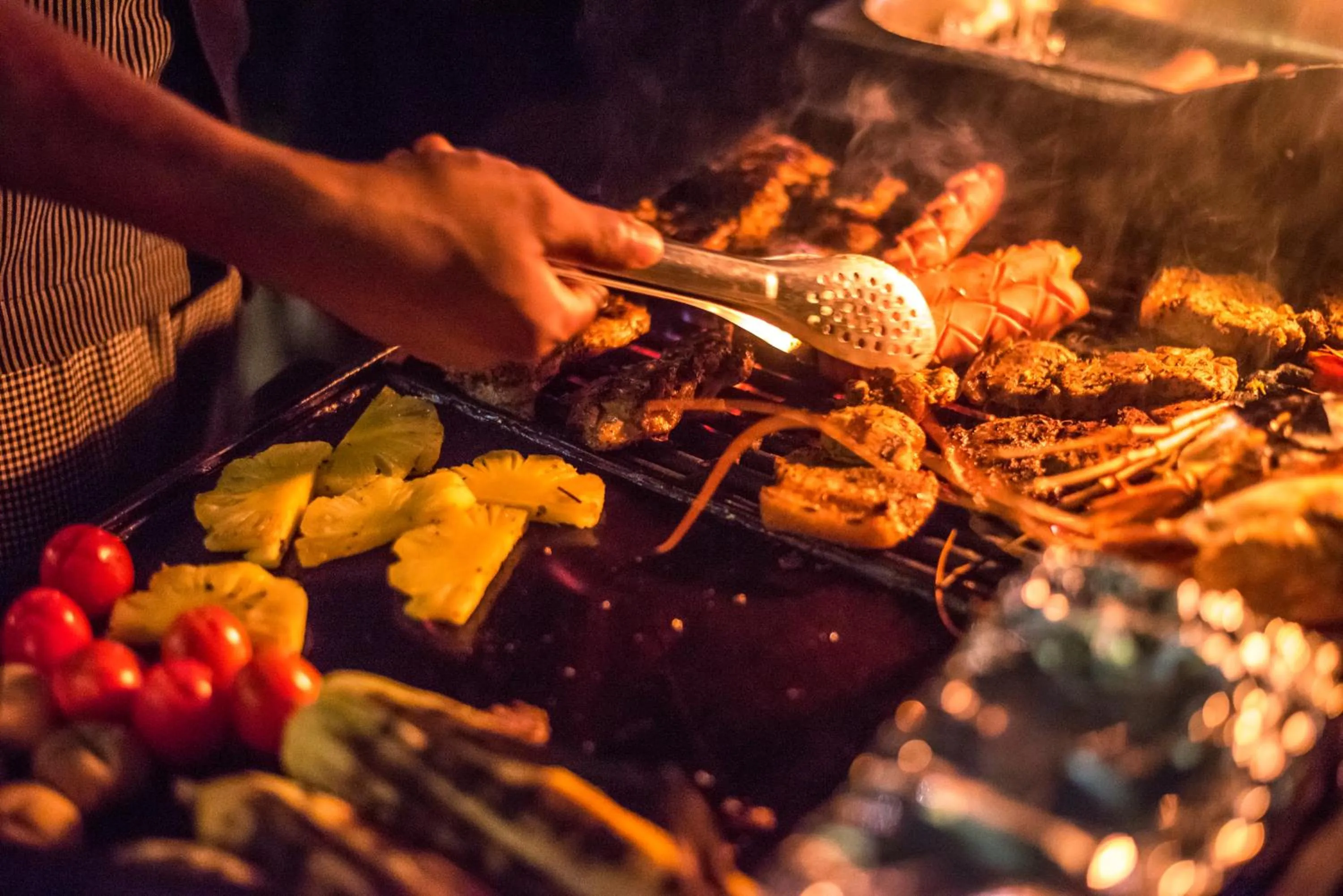 BBQ facilities in Mahanuge Hotel Polonnaruwa
