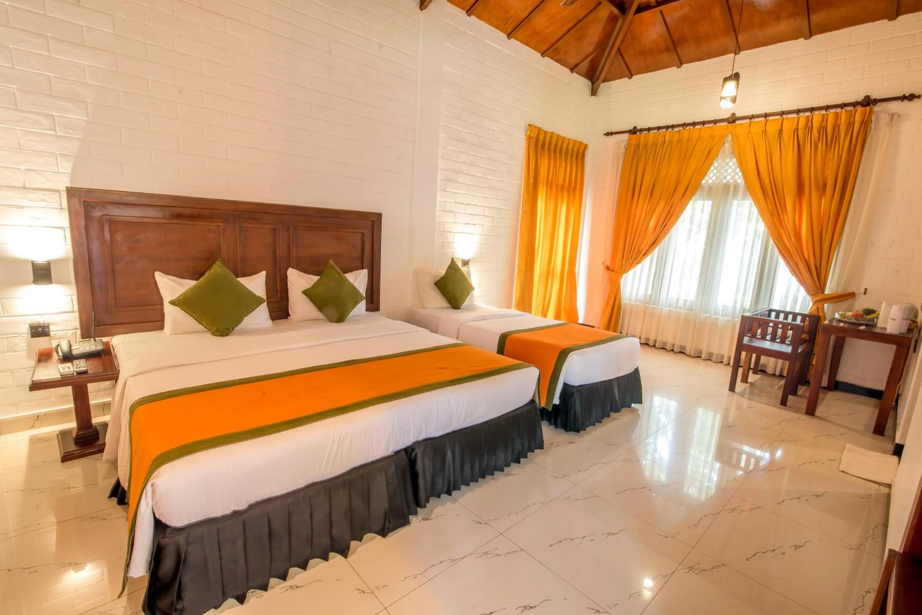 Bedroom, Bed in Mahanuge Hotel Polonnaruwa