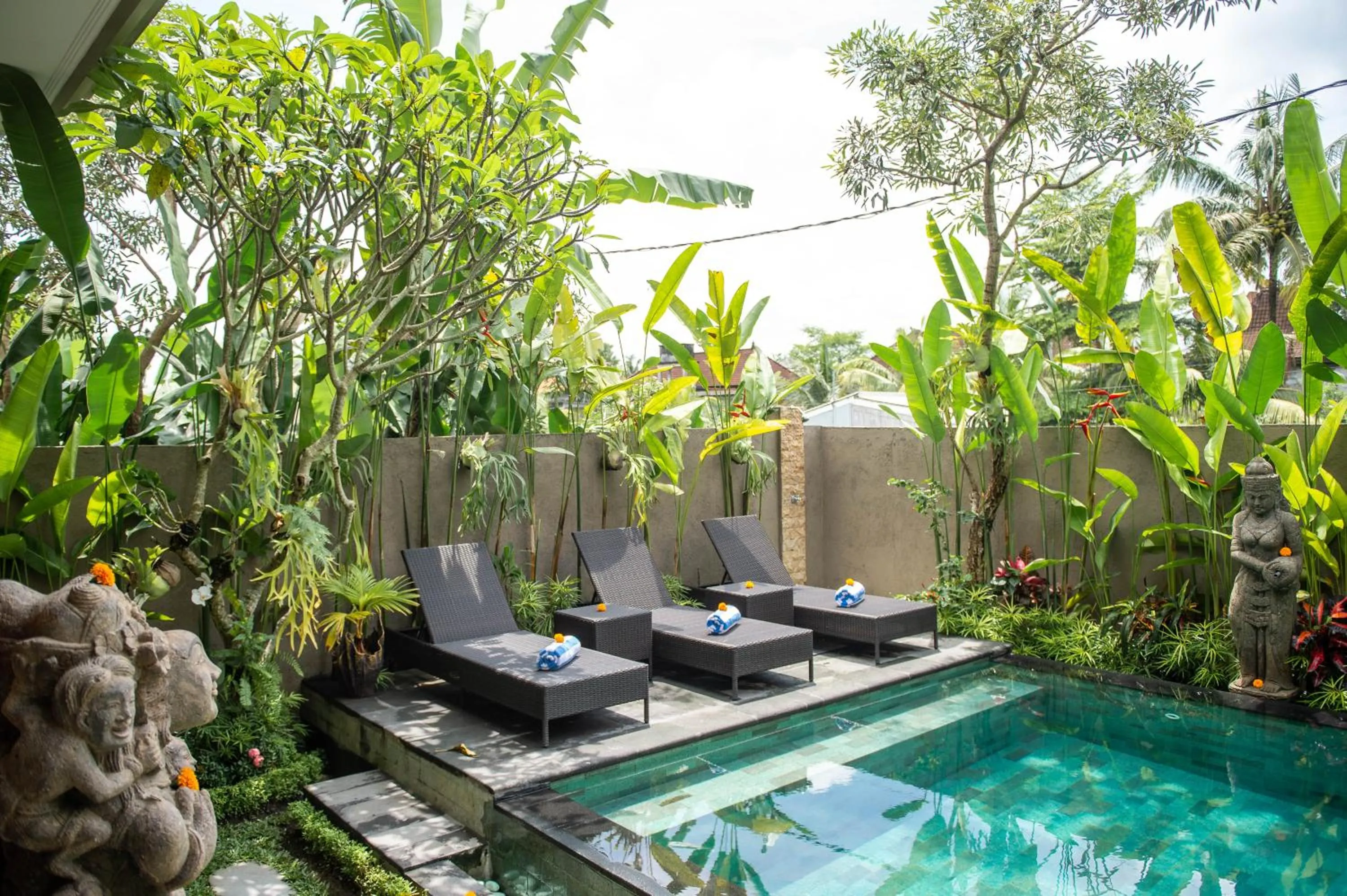 Swimming pool in Villa Semujan Ubud