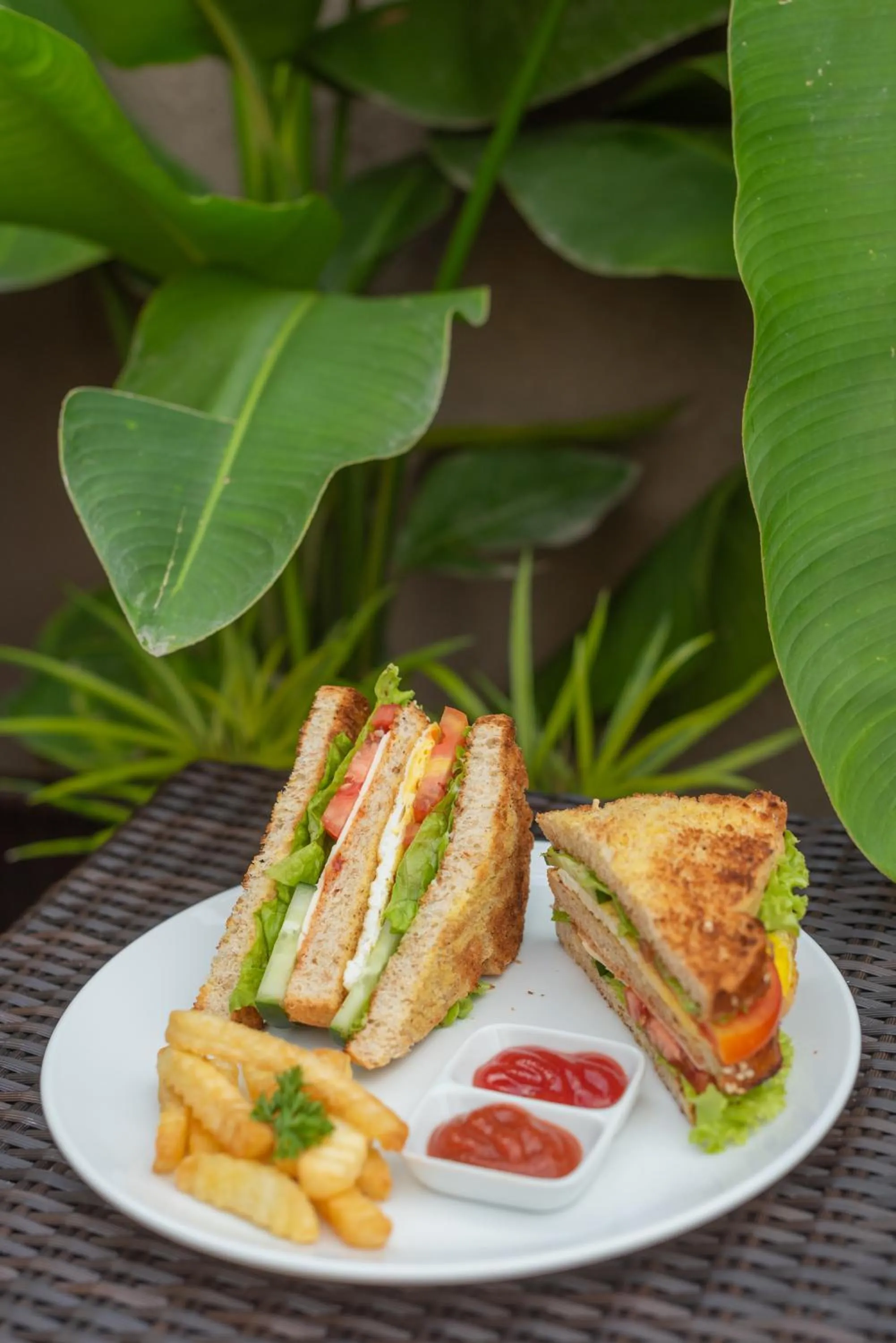 Breakfast in Villa Semujan Ubud