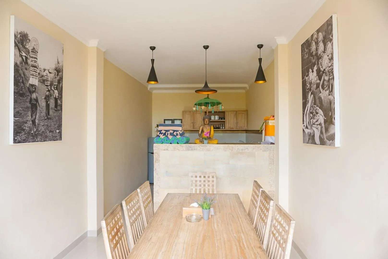 Dining area in Villa Semujan Ubud