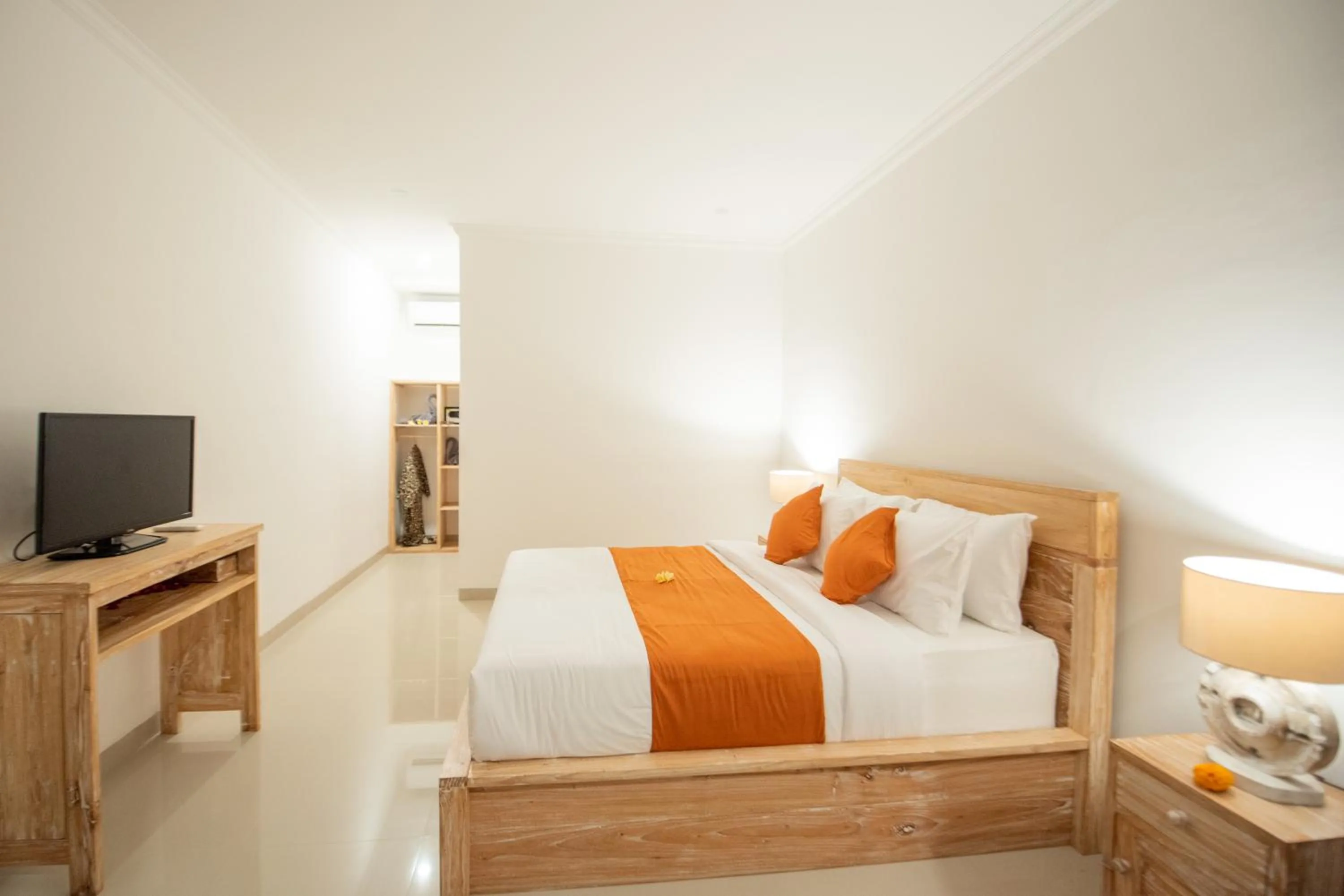 Bedroom, Bed in Villa Semujan Ubud