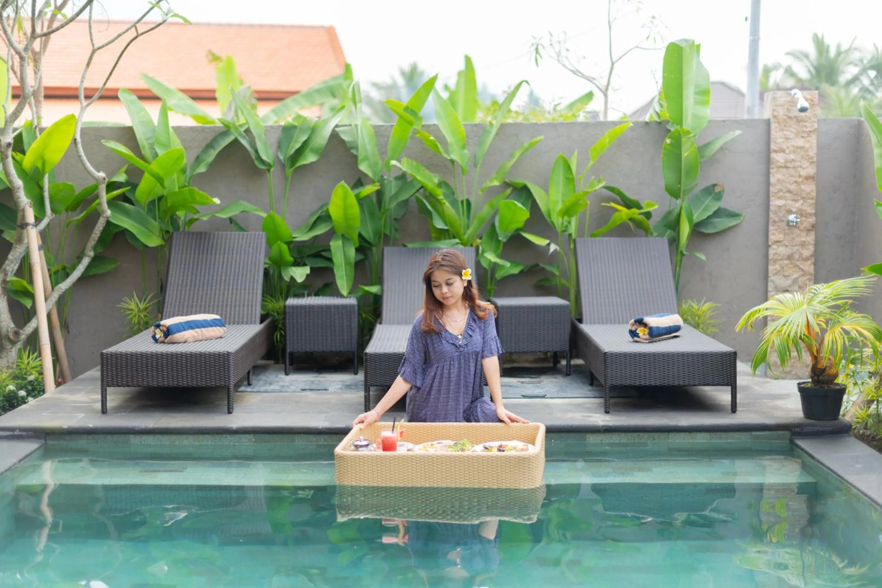 Swimming pool in Villa Semujan Ubud