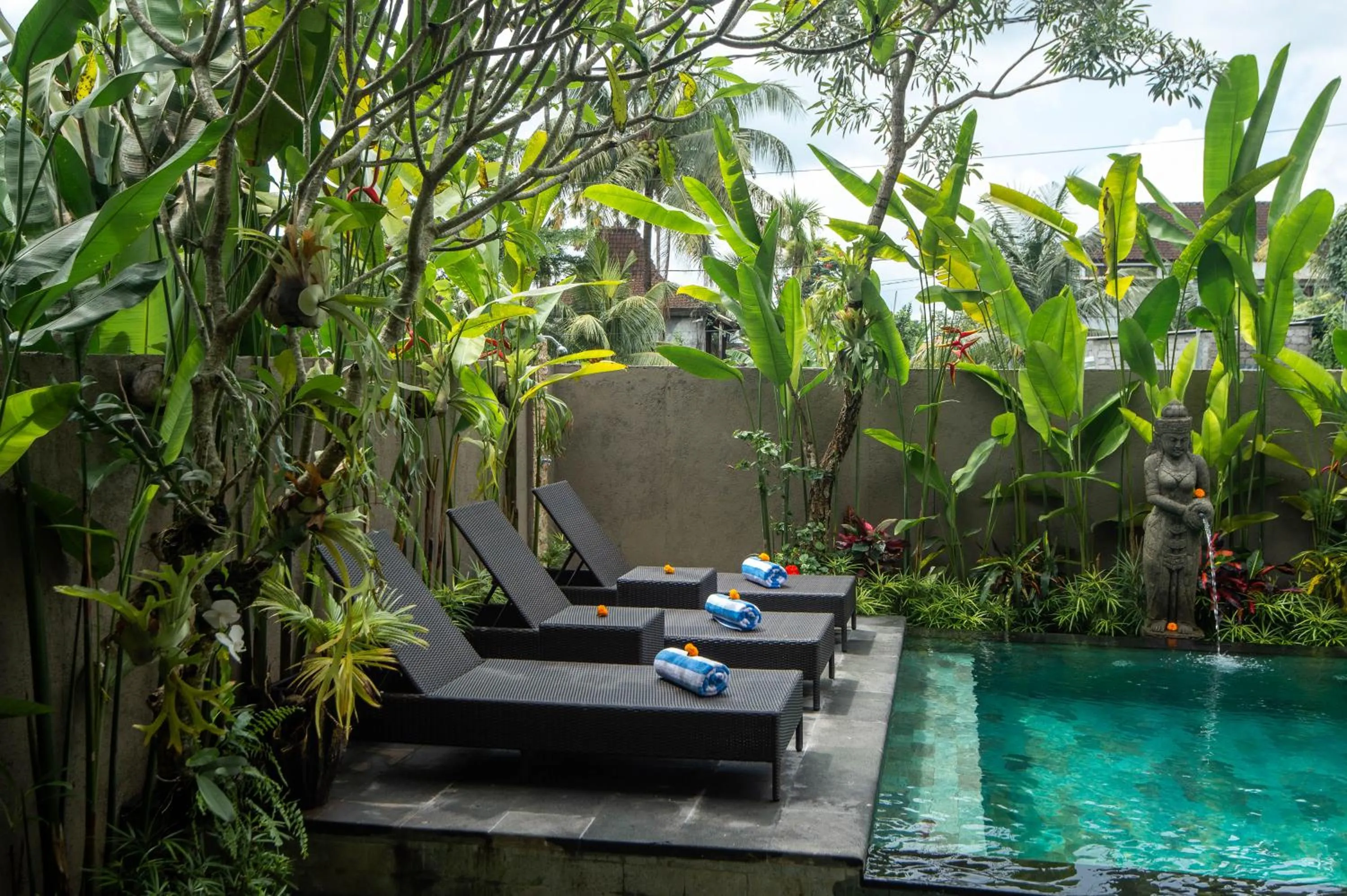 Property building in Villa Semujan Ubud